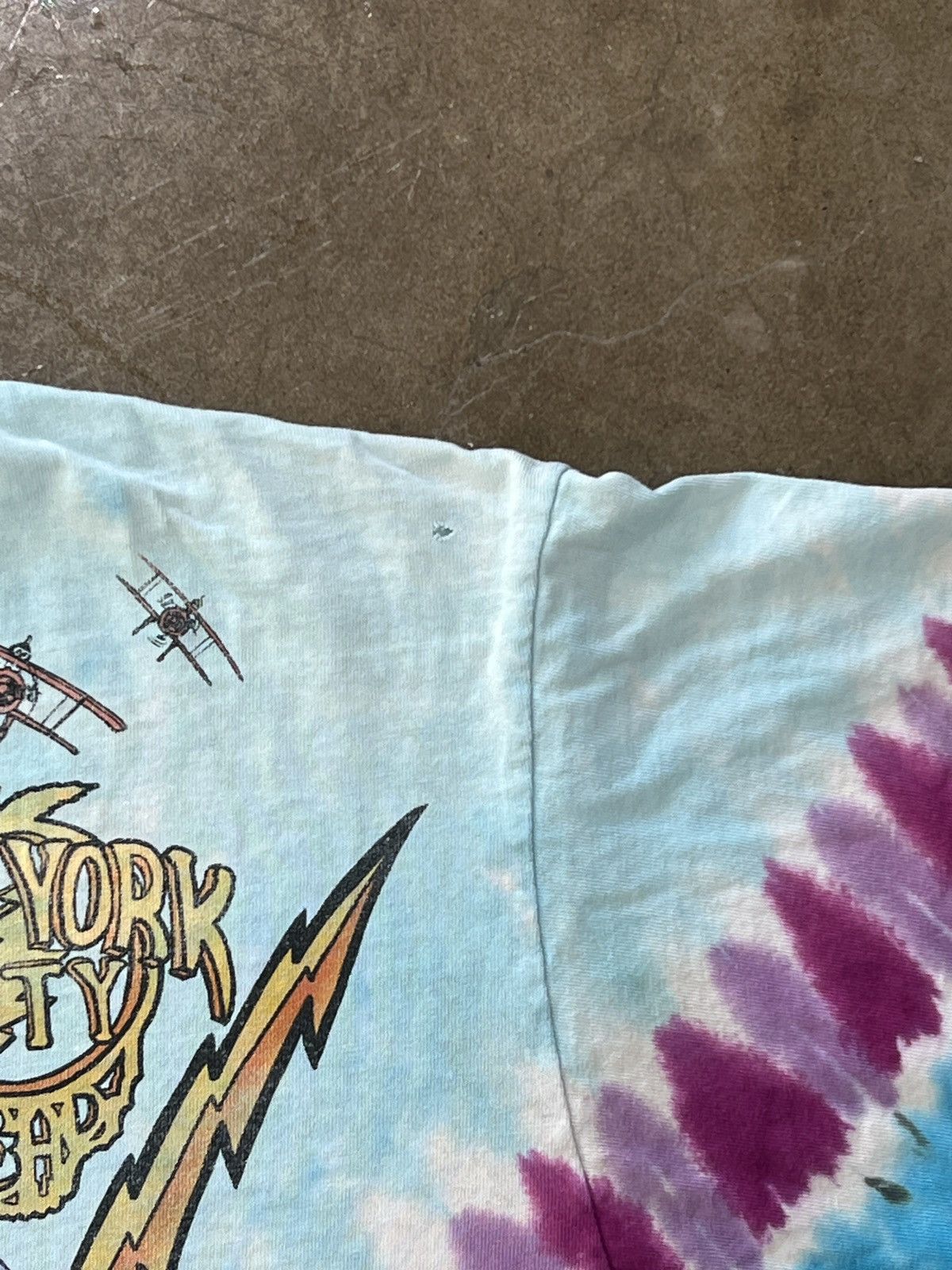 Band Tees × Liquid Blue × Vintage Vintage 90s Grateful Dead NewYork City Single Stitch Tee XL Size US XL / EU 56 / 4 - 4 Thumbnail