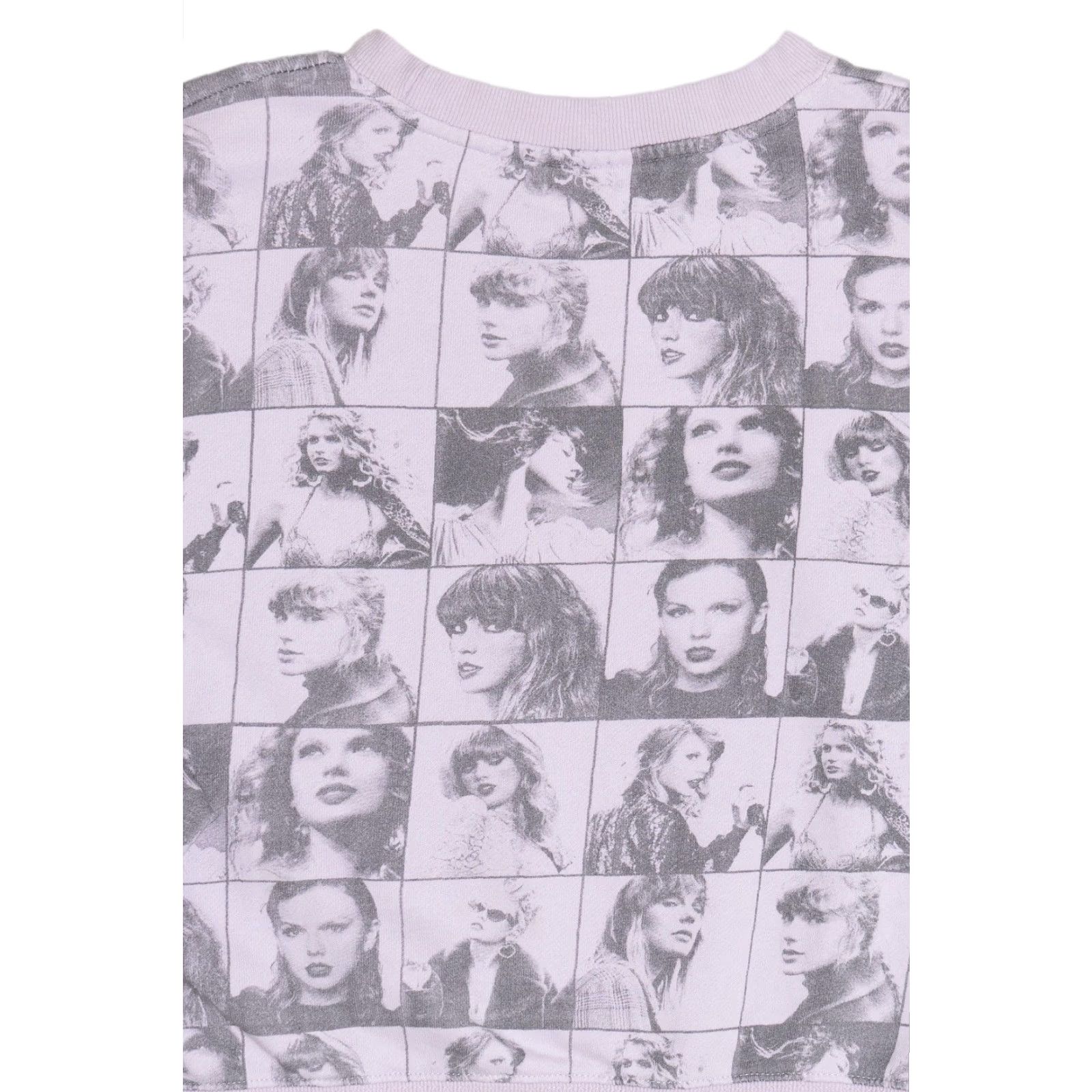 Vintage Taylor Swift The Eras Tour All Over Print Cropped Sweatshirt (2020s) Shirt Adult Medium Purple 2020s Womens Size US M / EU 48-50 / 2 - 6 Thumbnail