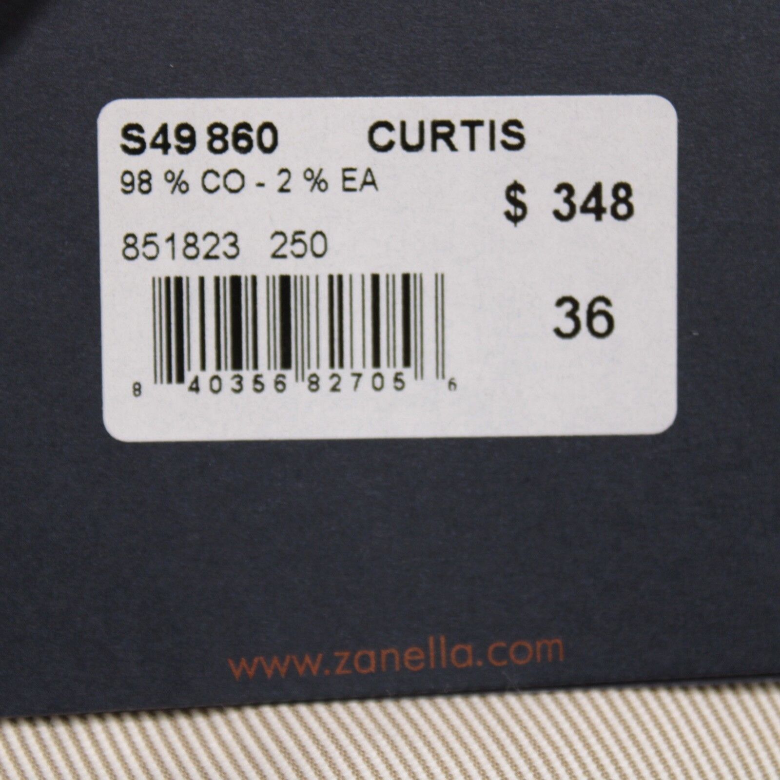 Zanella Zanella New with tags Chino Size 36 US In Beige Size US 36 / EU 52 - 4 Thumbnail