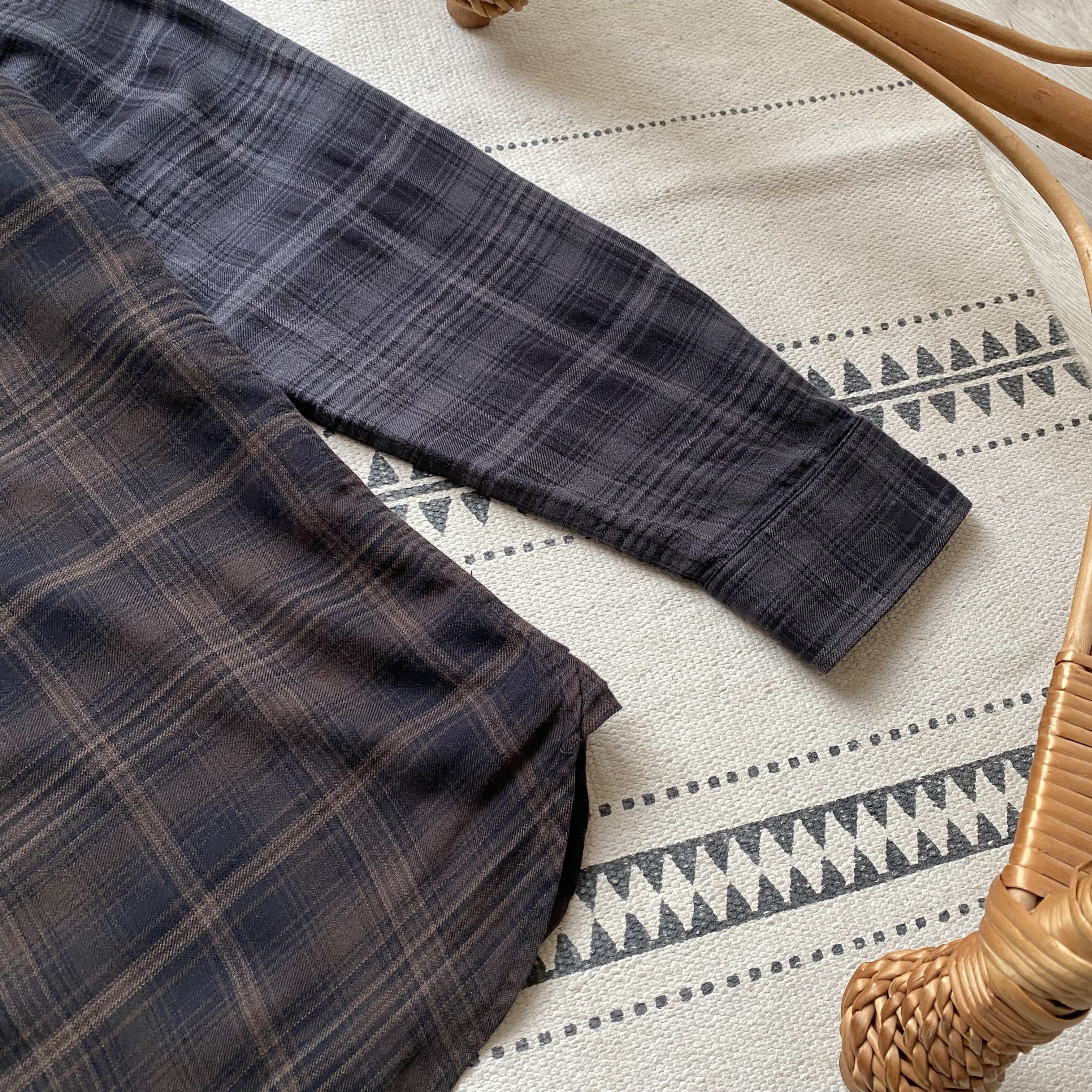 Allsaints 👔 Premium Allsaint flannel multi shirt light Button Up Size US S / EU 44-46 / 1 - 6 Thumbnail