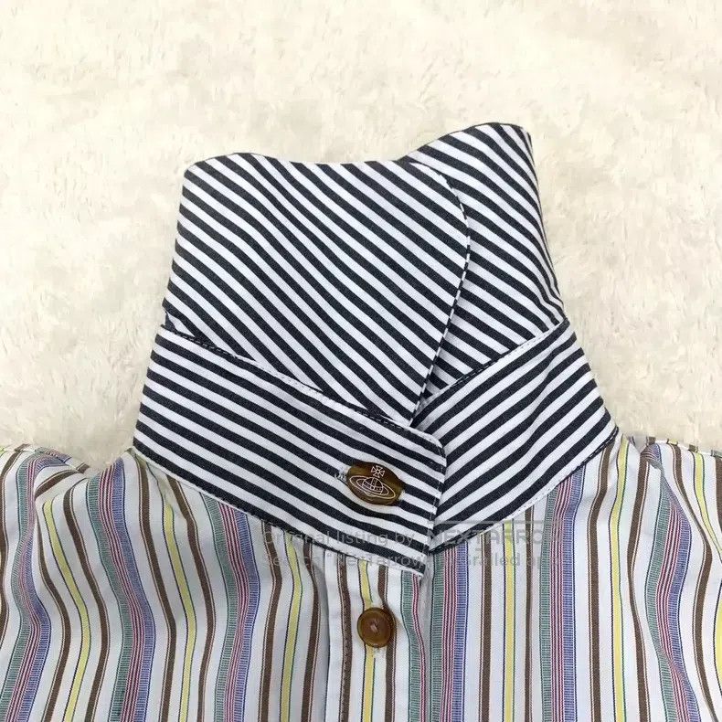 Vivienne Westwood Vivienne Westwood Striped Shirt Size M / US 6-8 / IT 42-44 - 4 Thumbnail