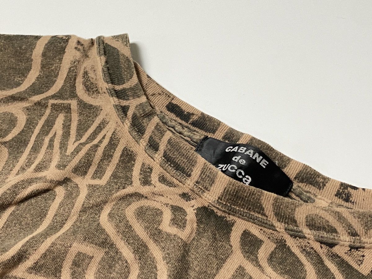 CABANE de ZUCCa × Issey Miyake × Vintage 90’ Zucca from Issery Miyake Y2K Printed Size US S / EU 44-46 / 1 - 3 Thumbnail