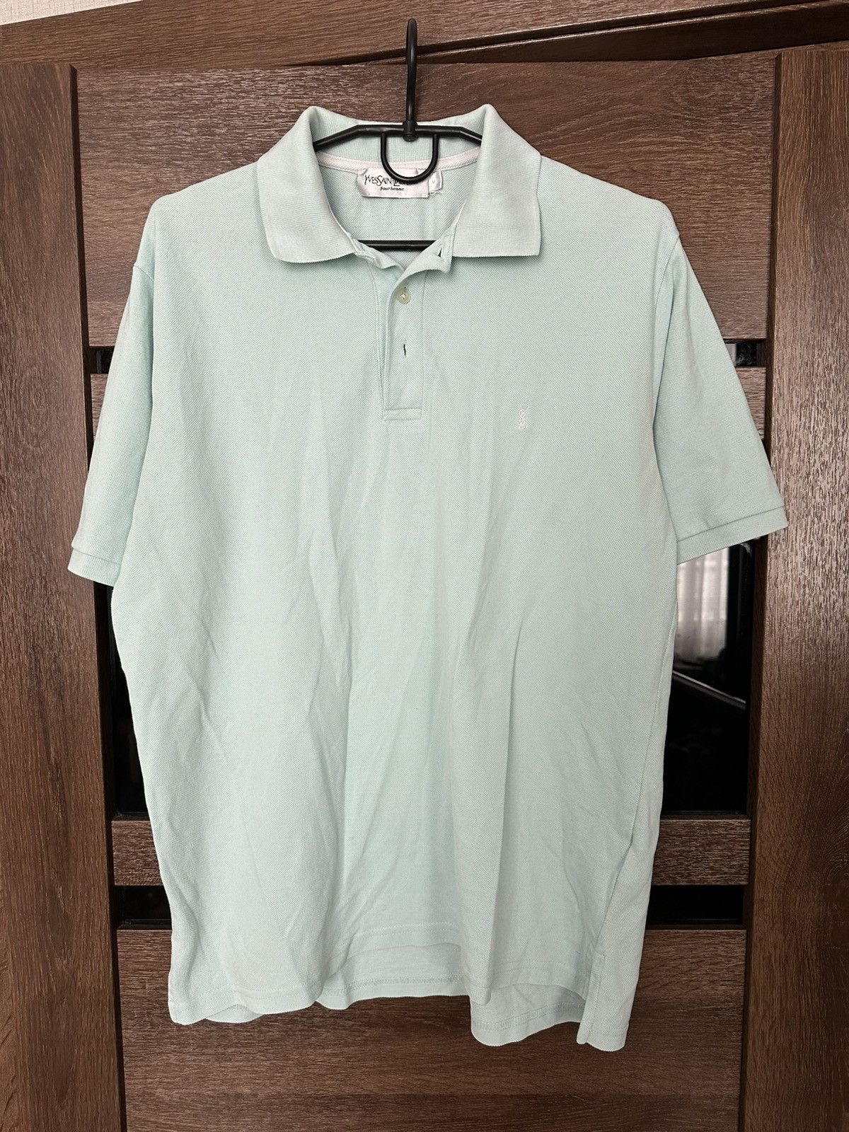 Yves Saint Laurent Yves Saint Laurent YSL Vintage Polo T-Shirt Tee Size US M / EU 48-50 / 2 - 2 Thumbnail