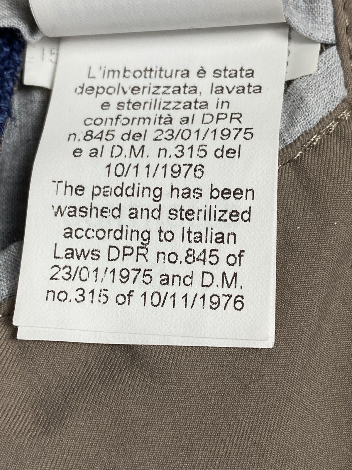 Brunello Cucinelli Brunello Cucinelli Linen Wool Silk Down Padded Vest Size US M / EU 48-50 / 2 - 19 Thumbnail