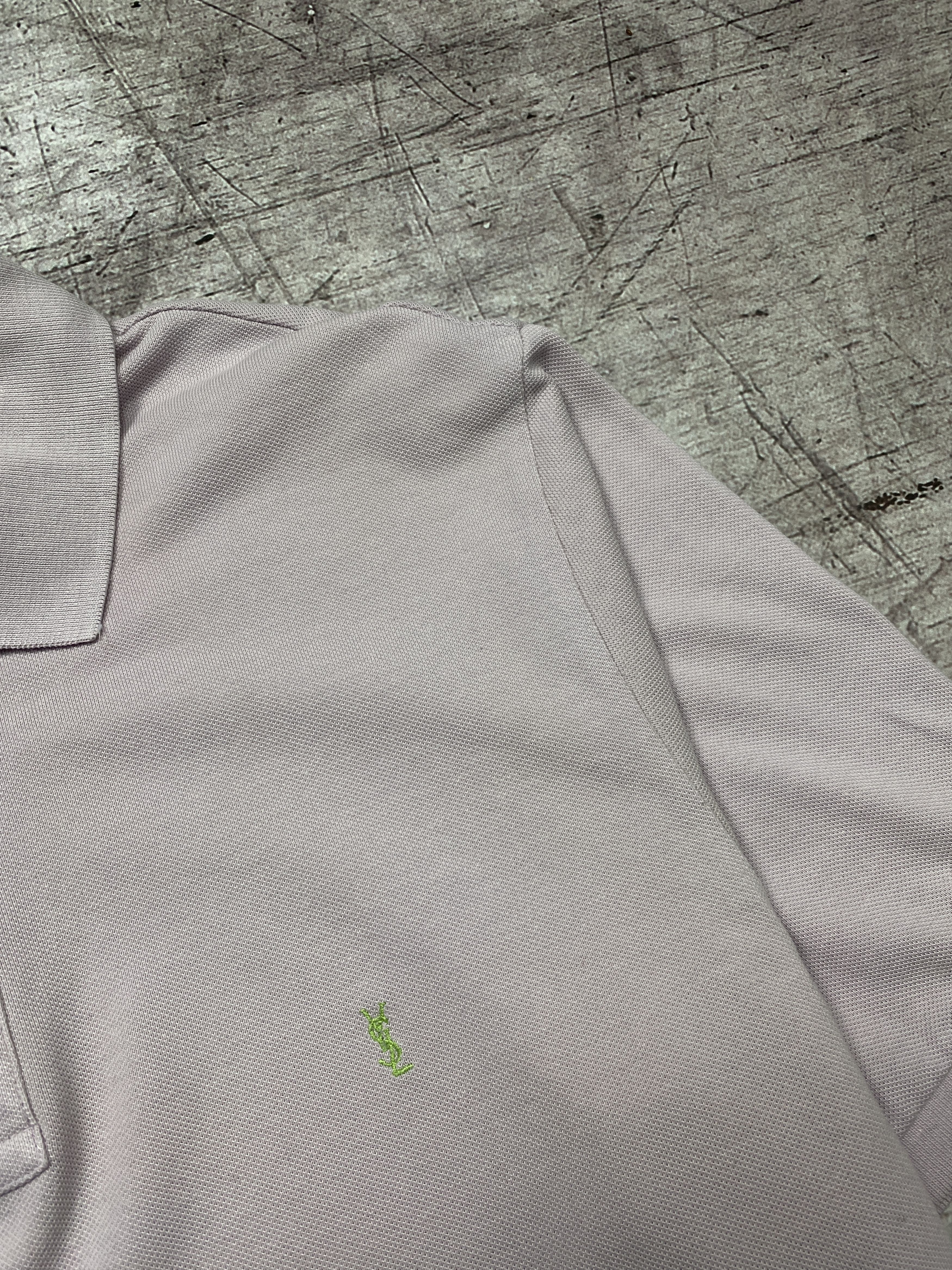 Yves Saint Laurent Yves Saint Laurent YSL Vintage Mens Polo Shirt Size US L / EU 52-54 / 3 - 3 Thumbnail