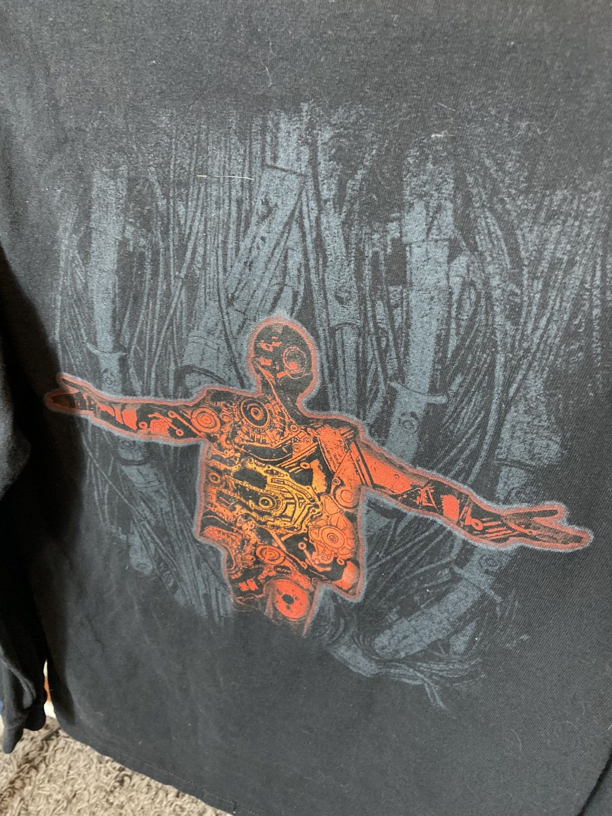 Band Tees × Vintage FEED THE MACHINE TOUR 2018 COTTON LONGSLEEVE BAND SHIRT Size US S / EU 44-46 / 1 - 6 Thumbnail