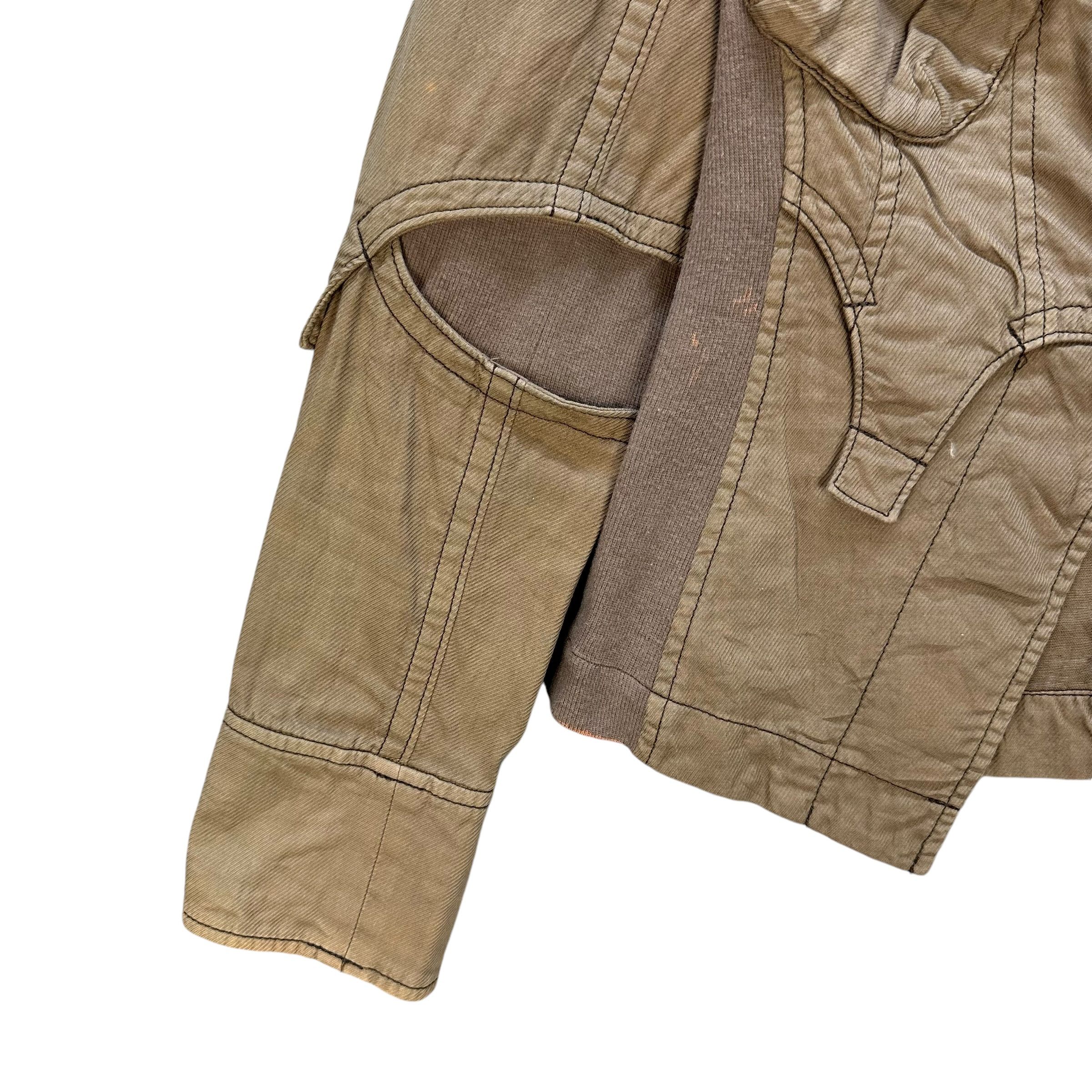 Japanese Brand LUXXM Made in Japan Bondage Asymmetrical Jacket #A55-1270 Size S / US 4 / IT 40 - 5 Thumbnail
