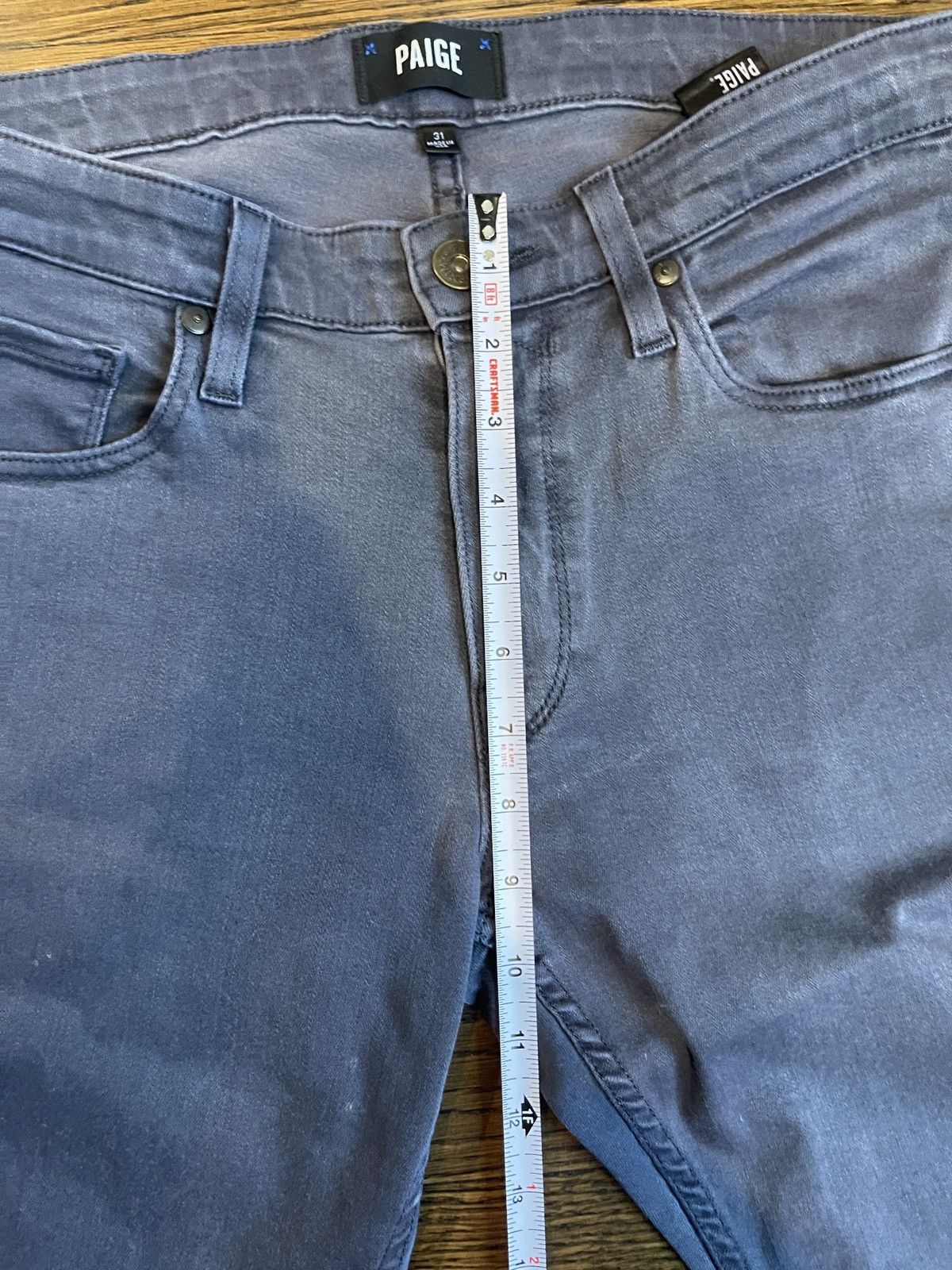 Paige Paige Federal Size 31 Denim Jeans Size US 31 - 6 Thumbnail