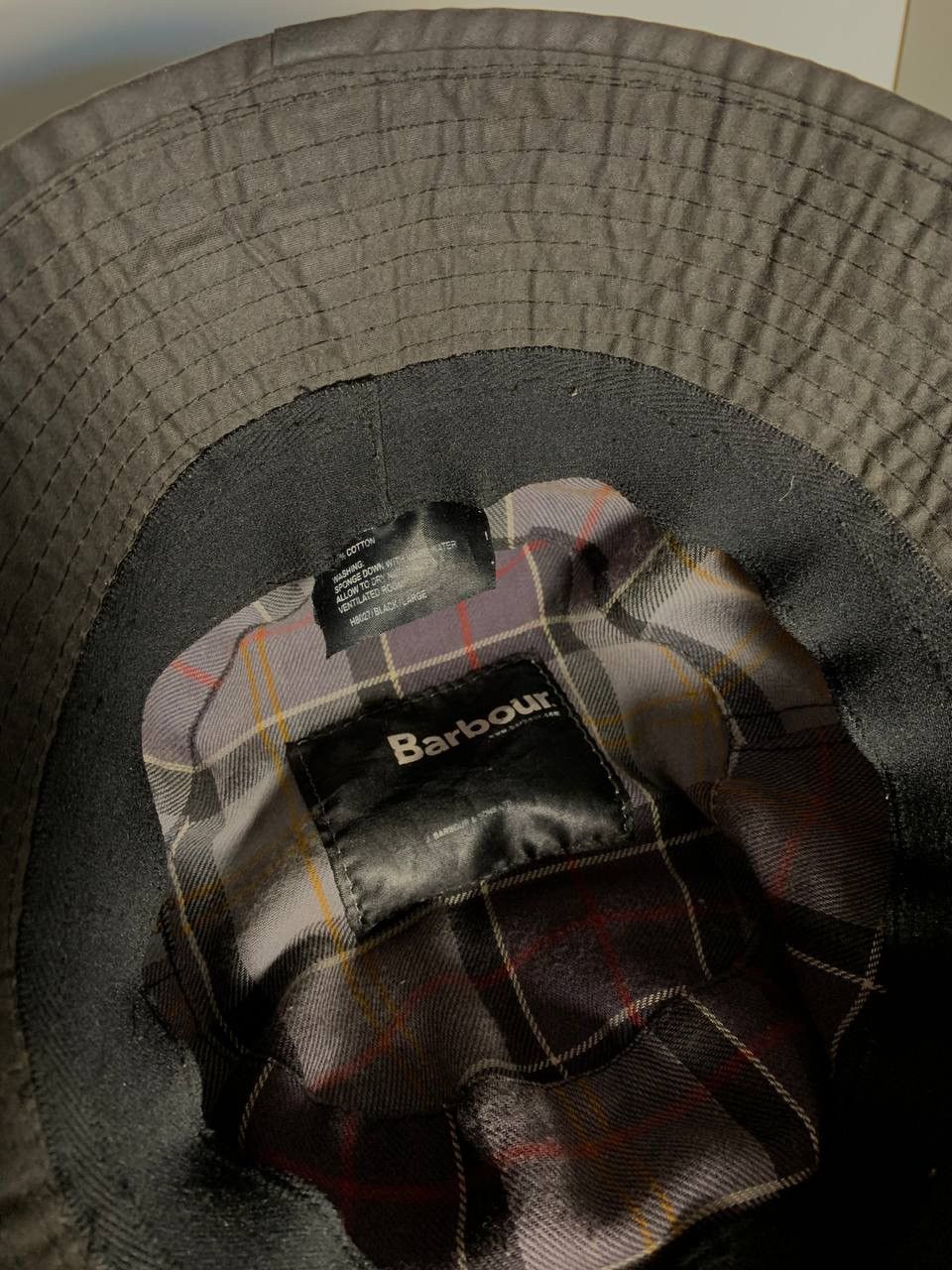 Barbour × Vintage VERY RARE BARBOUR HATS WAXED PANAMA CAP ENGLAND STYLE Y2K Size ONE SIZE - 5 Thumbnail