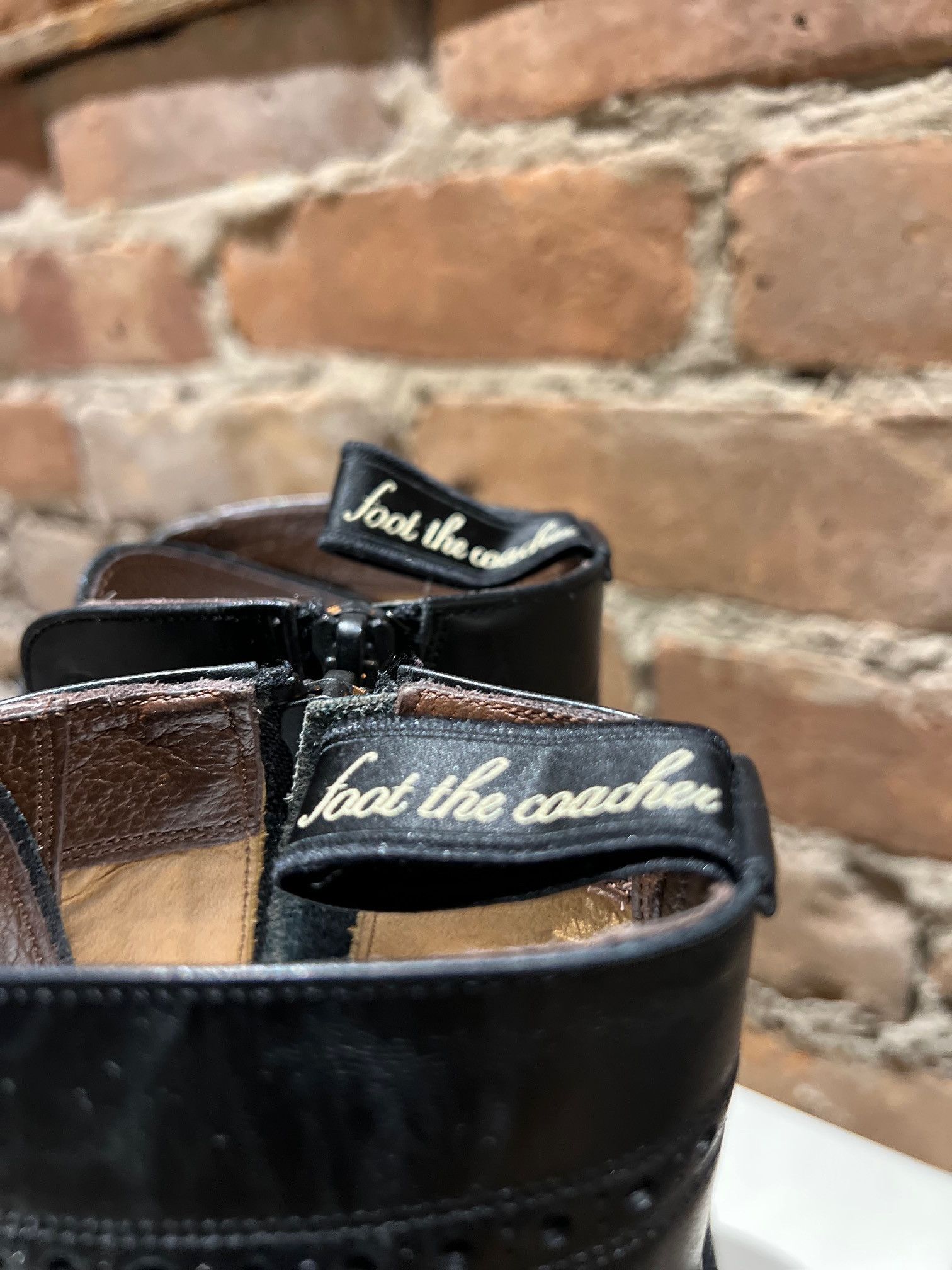 foot the coacher Foot the Coacher W.W Wingtip Boots – Leather / Crepe Sole Size US 8 / EU 41 - 8 Thumbnail