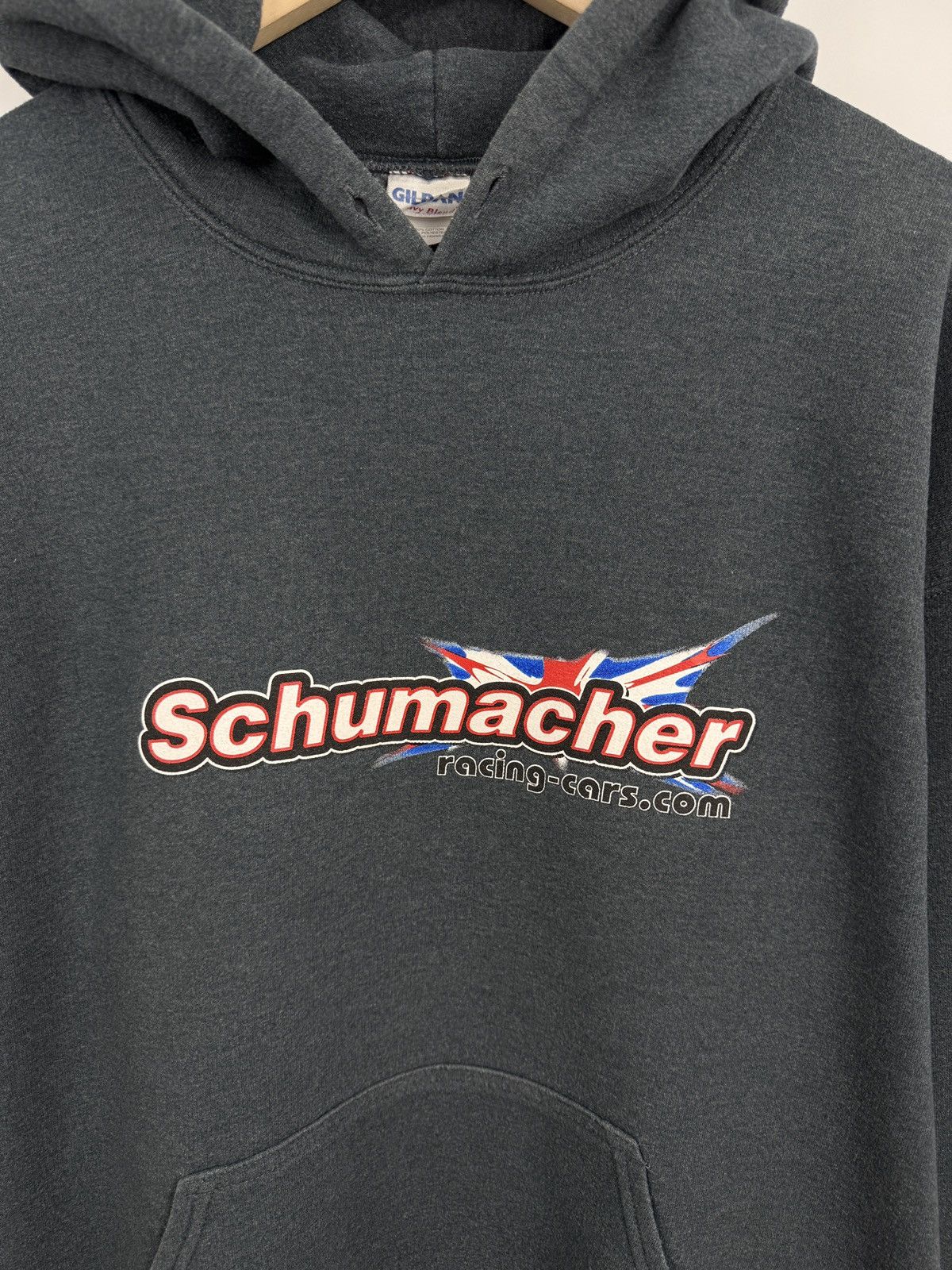 Ferrari 🇬🇧 Vintage 2000s Michael Schumacher F1 Racing Car Hoodie RC Size US L / EU 52-54 / 3 - 5 Thumbnail