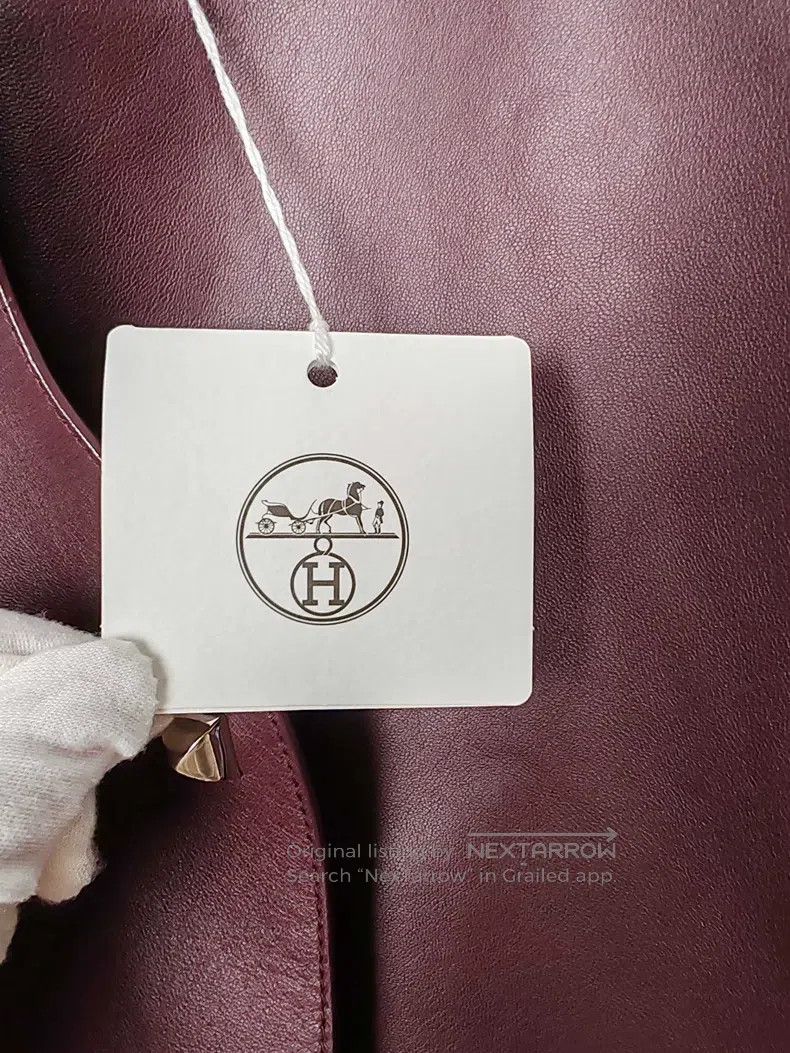 Hermes Hermes Women's Leather Jacket Size XXS / US 00 / IT 34 - 4 Thumbnail
