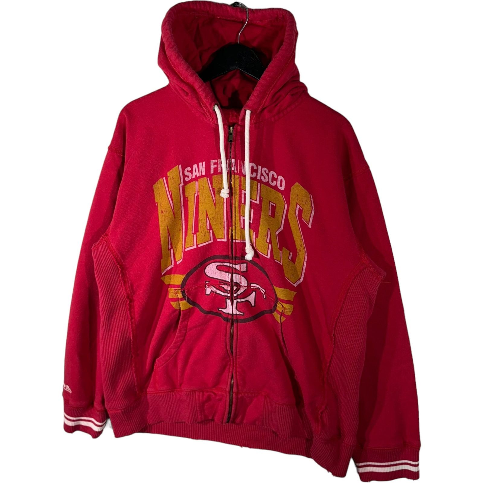 Mitchell & Ness Mitchell & Ness San Francisco 49ers NFL Full Zip Hoodie Size US XXL / EU 58 / 5 - 3 Thumbnail