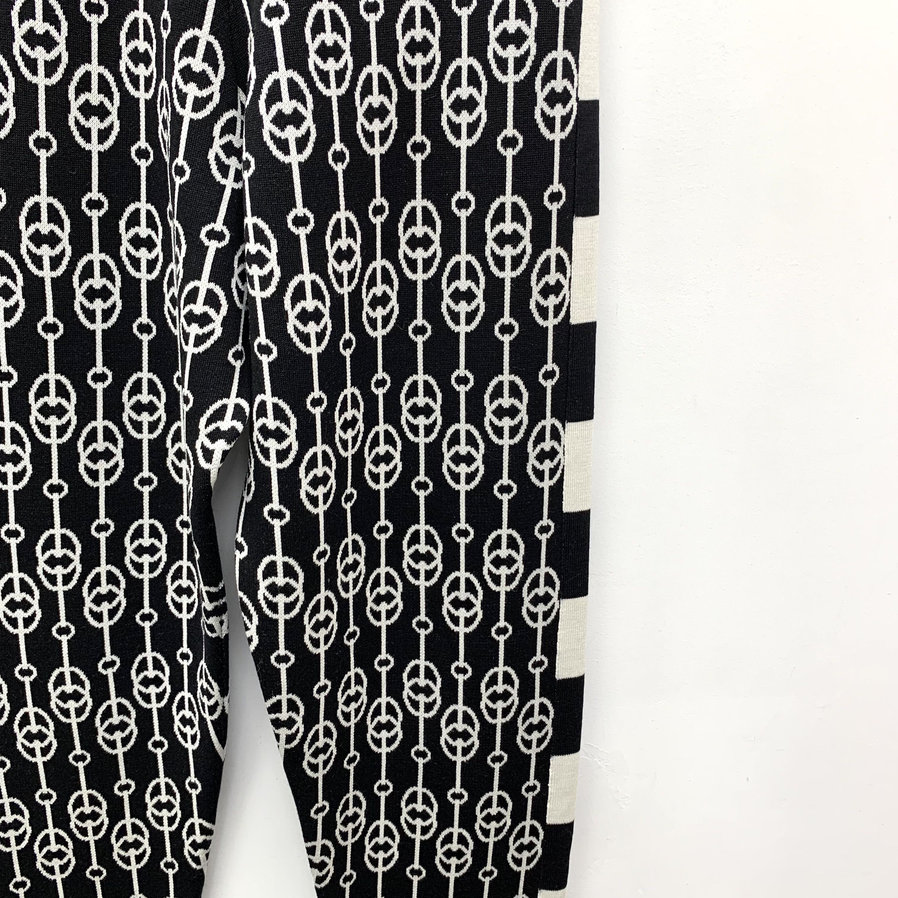 Hermes Hermes Printed Knit Jogger Pants Black (S) Size 25" / US 0 / IT 36 - 4 Thumbnail