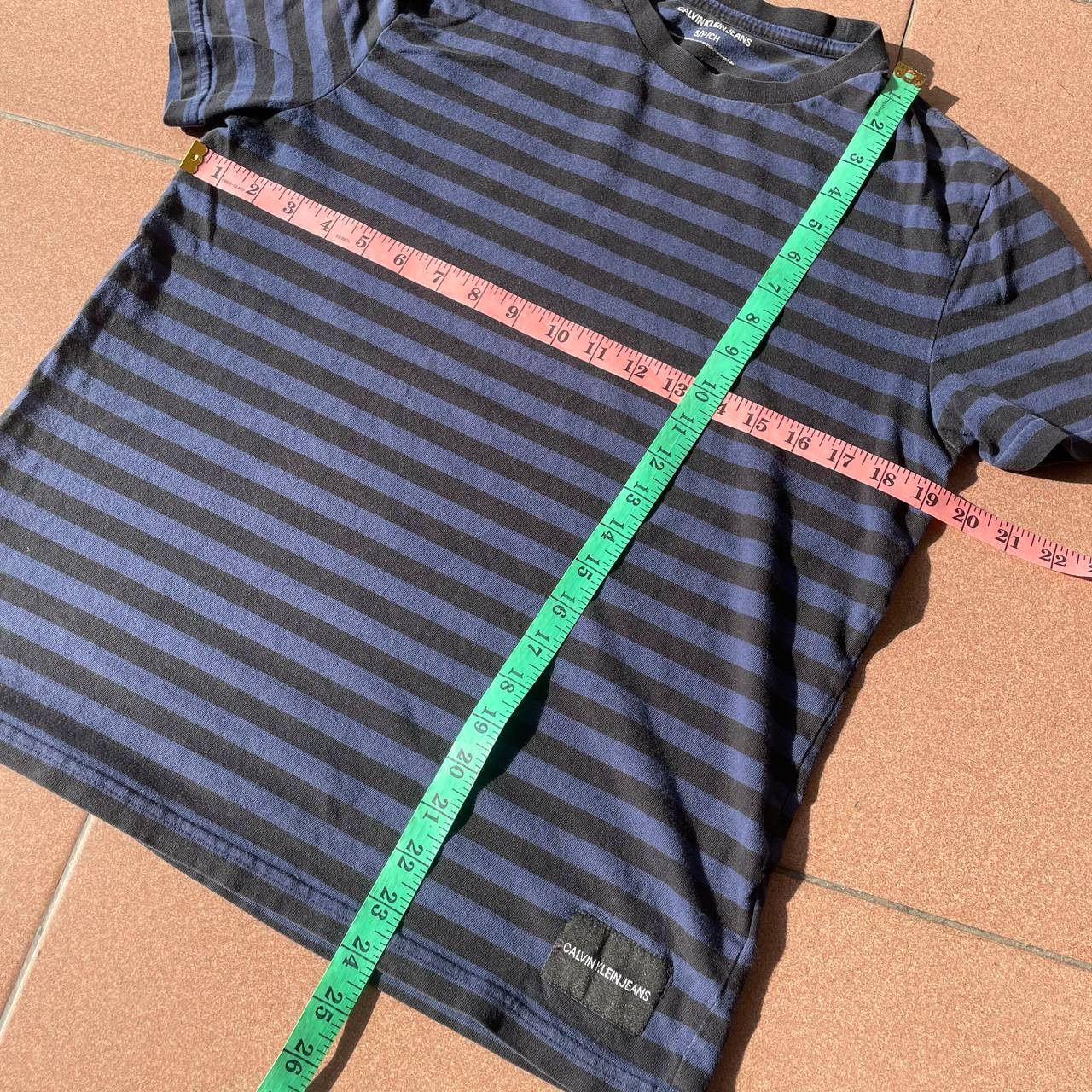 Calvin Klein CALVIN KLEIN STRIPE TSHIRT GRAPHIC Size US S / EU 44-46 / 1 - 3 Thumbnail
