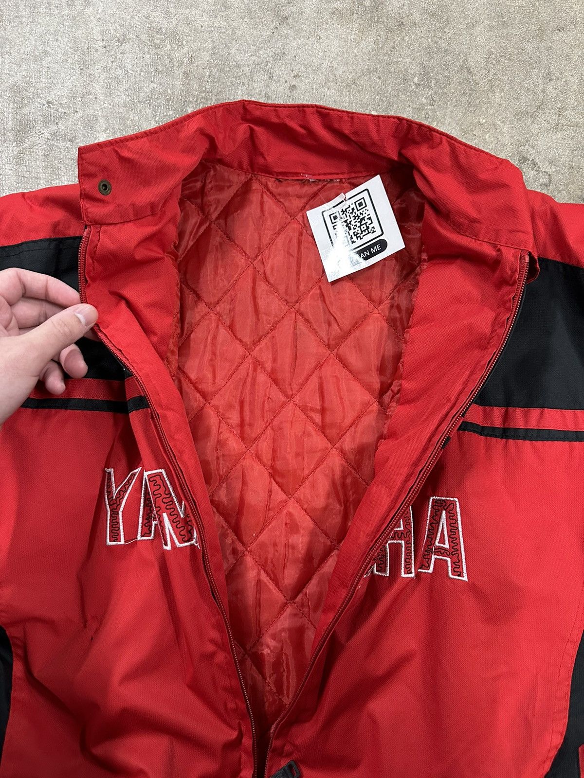 Yamaha Crazy Y2K Yamaha Zip Up Racing Bomber Jacket Size US S / EU 44-46 / 1 - 11 Thumbnail