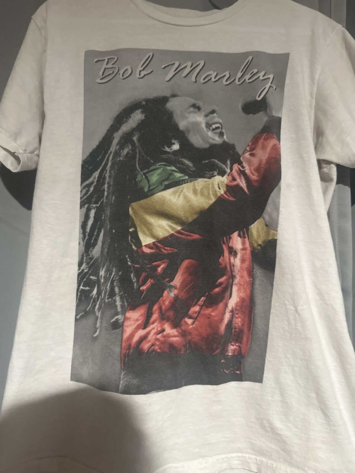 Bob Marley Bob marley white tee Size US L / EU 52-54 / 3 - 1 Thumbnail