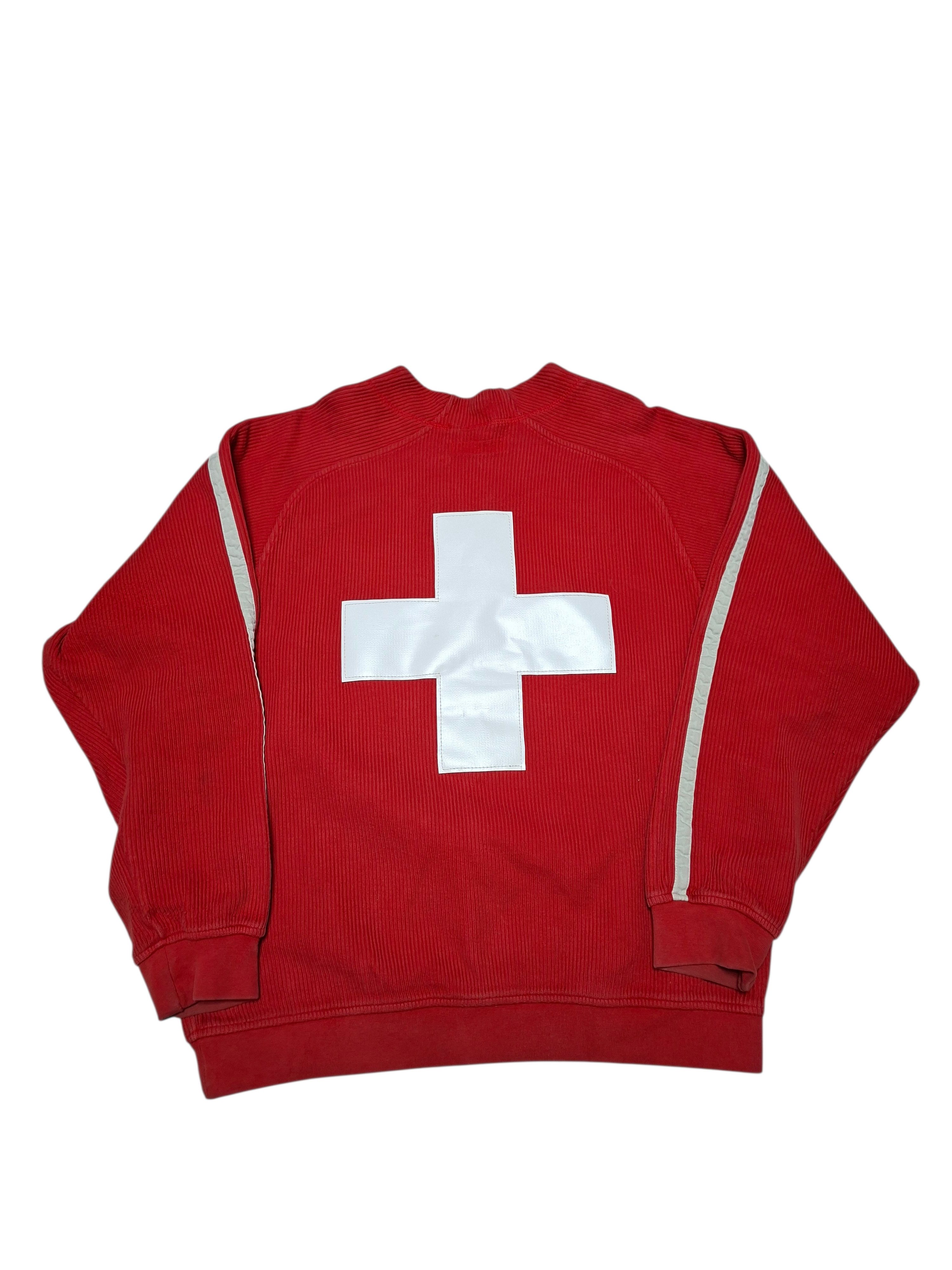 Nike SWITZERLAND NIKE VINTAGE 90S SWEATSHIRT Size US L / EU 52-54 / 3 - 3 Thumbnail