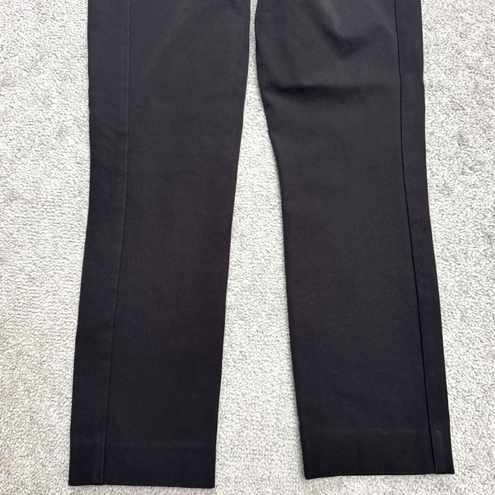 Anthropologie VINTAGE Anthropologie The Essential Skinny Ankle Pants Womens 4 Black Stretch Classic Size 27" / US 4 / IT 40 - 4 Thumbnail