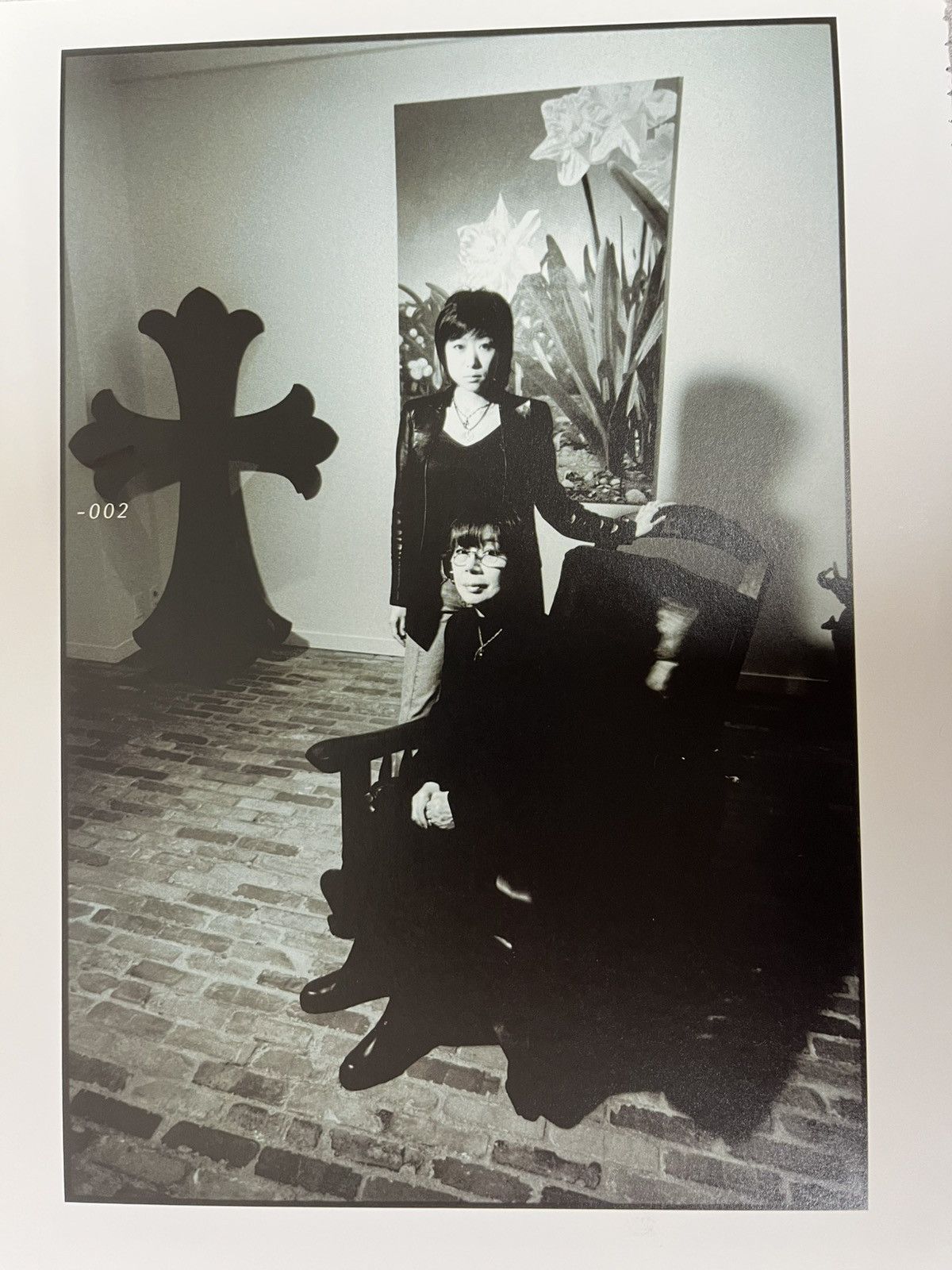 Chrome Hearts Chrome Hearts black/white 9x11 Framed poster Size ONE SIZE - 2 Thumbnail