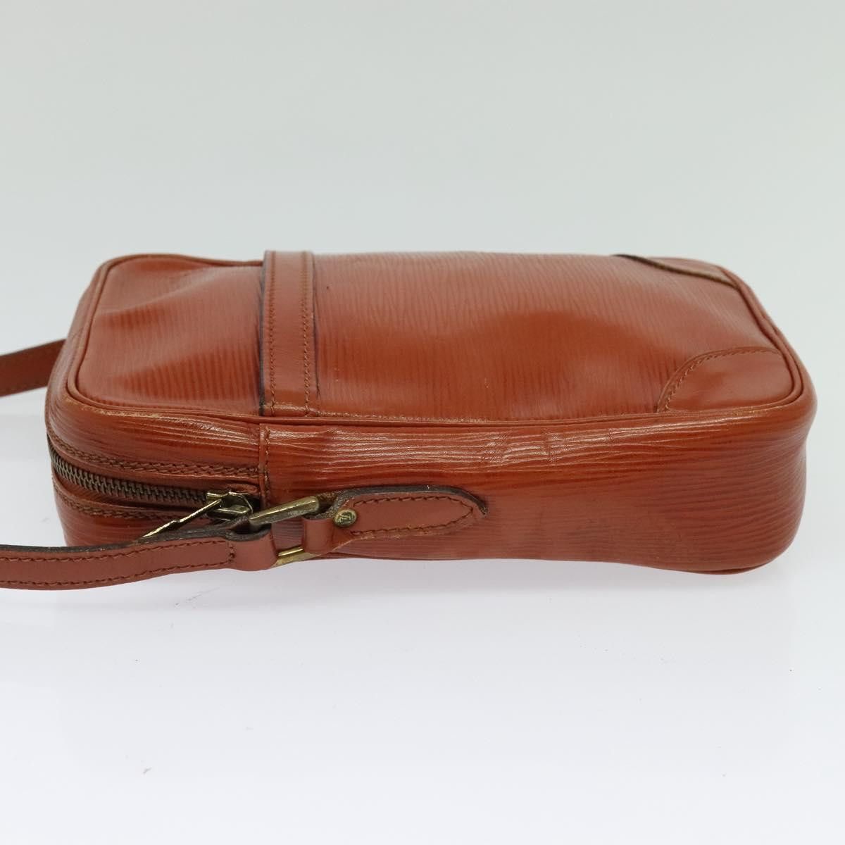Louis Vuitton LOUIS VUITTON Epi Danube Shoulder Bag Brown M51694 Size ONE SIZE - 4 Thumbnail