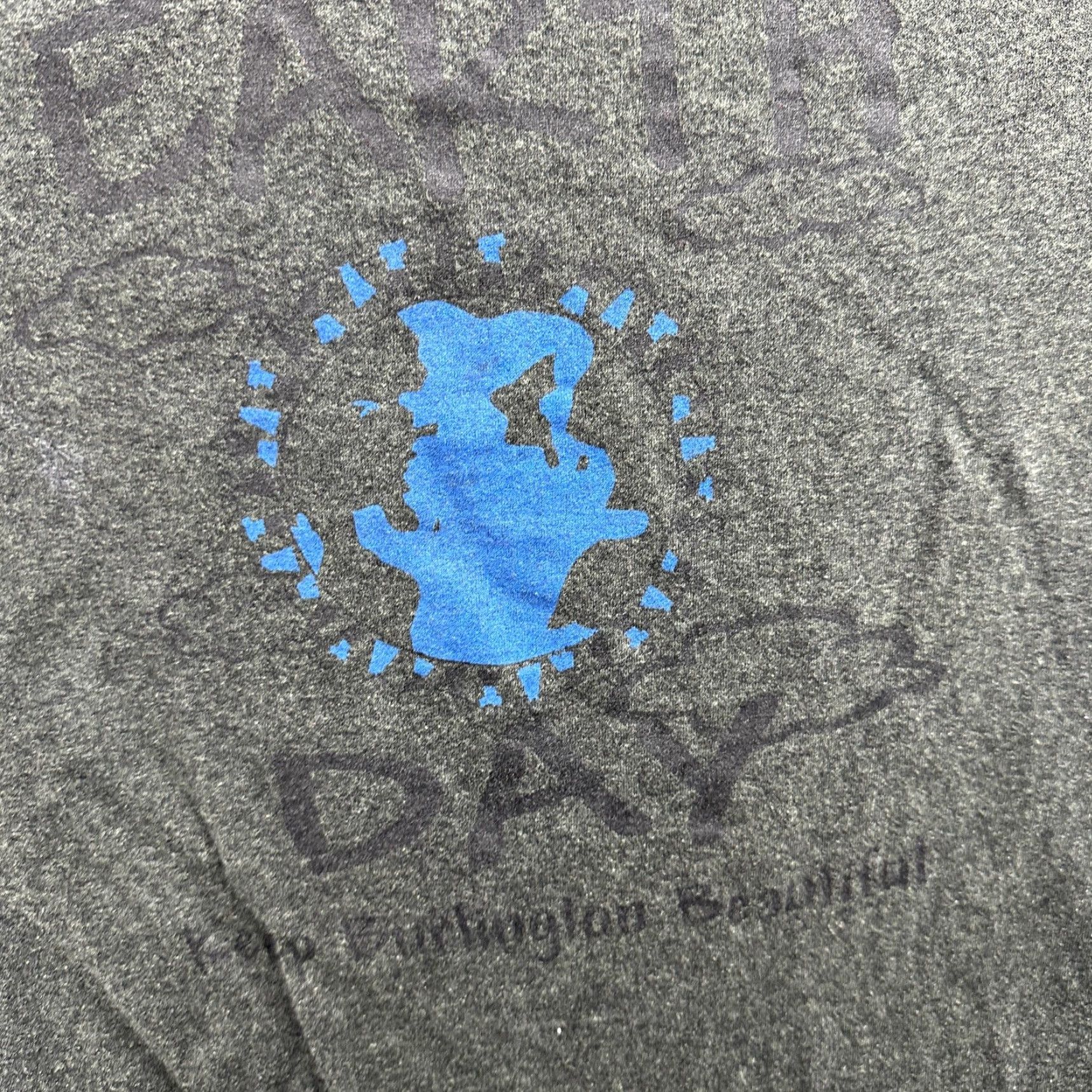 Jerzees VINTAGE Earth Day Shirt Mens Medium Graphic Tee Keep Burlington Beautiful 90s Size US M / EU 48-50 / 2 - 7 Thumbnail