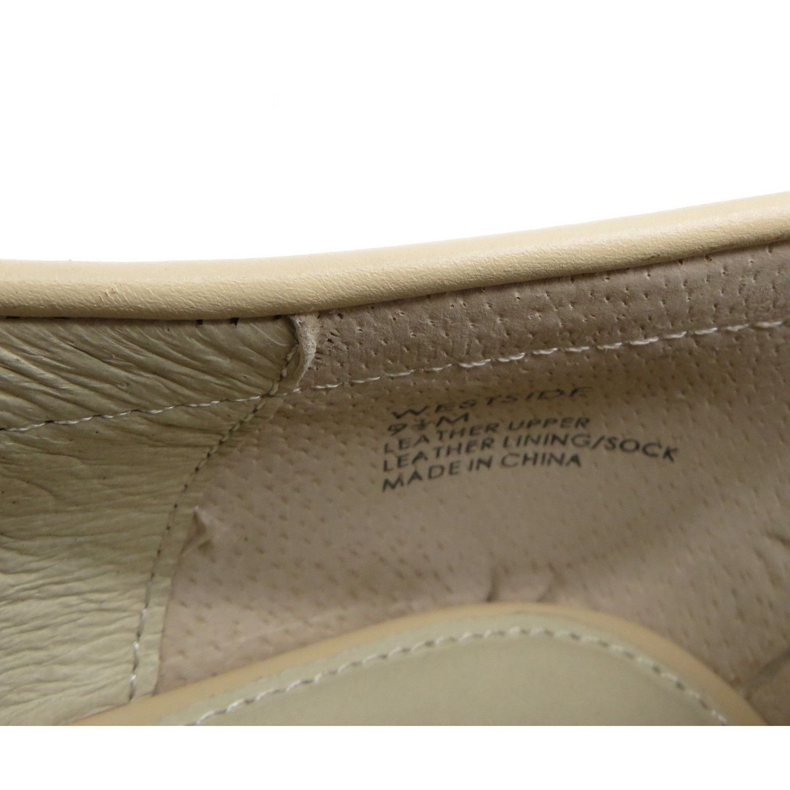 Sanctuary Sanctuary Women's Oatmilk Westside Loafers 9.5M Leather Chun Size US 9.5 / IT 39.5 - 7 Thumbnail