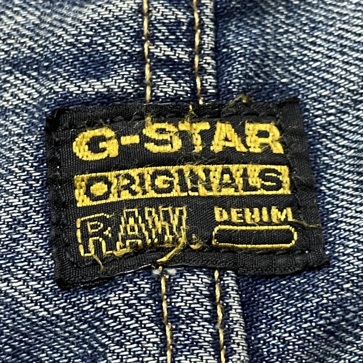 G-Star × Vintage Rare Design Vintage Brand G-Star Distressed Jeans 1990s Size US 33 - 8 Thumbnail