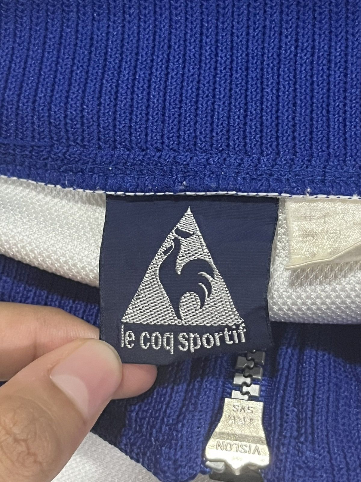 Le Coq Sportif Vintage 90s Le coq Sportif Multicoloured Track Top Jacket Size US L / EU 52-54 / 3 - 11 Thumbnail