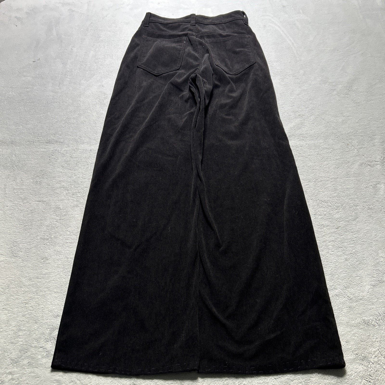 Croft & Barrow Corduroy Beyond Baggy Pants 24x26 Wide Leg Hamilton Baggie Size 26" / US 2 / IT 38 - 3 Thumbnail