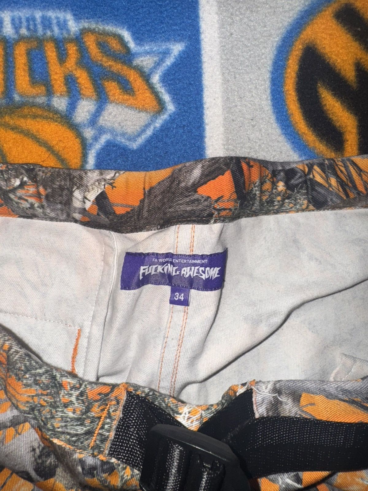 Fucking Awesome Camo Leisure Pant - 34 / Orange Camo Size US 34 / EU 50 - 3 Thumbnail