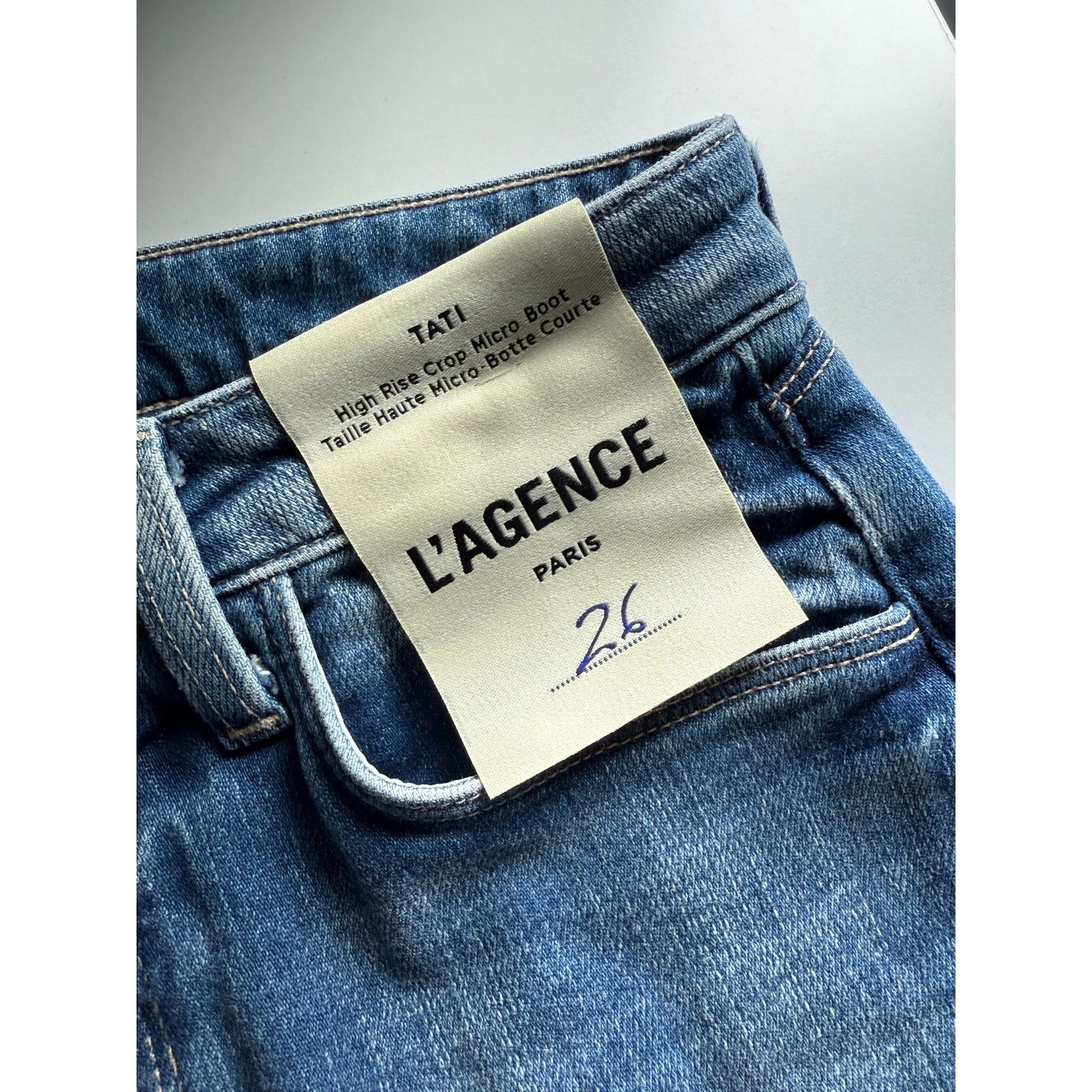 L'AGENCE $255 New L’agence Tati Jean - size 26 Size 26" / US 2 / IT 38 - 8 Thumbnail