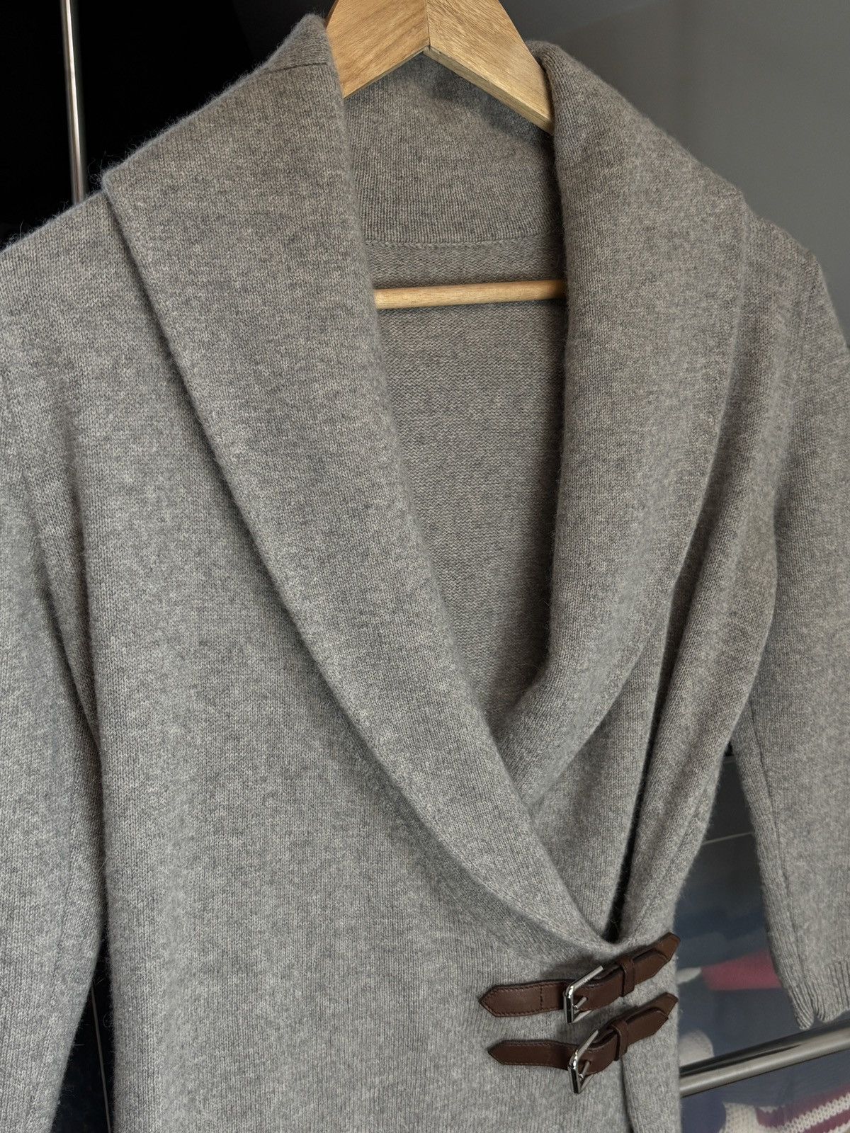 Ralph Lauren Black Label Ralph Lauren Black Label Knitted Wool Cashmere Silk Dress Size S / US 4 / IT 40 - 3 Thumbnail