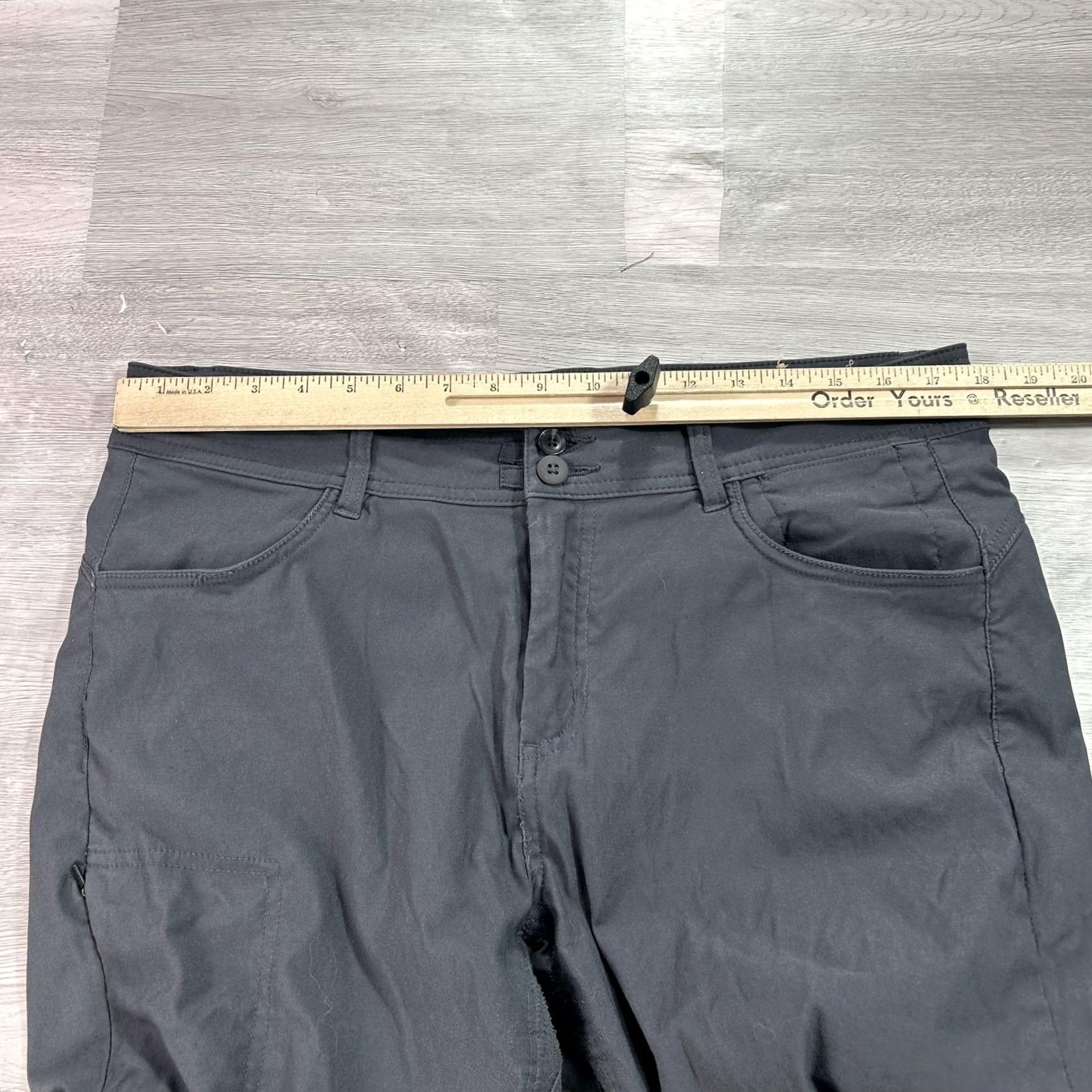 Prana Prana Pants Mens 36x30 Gray Chino Straight Leg Casual Everyday Outdoor Regular Size US 36 / EU 52 - 6 Thumbnail