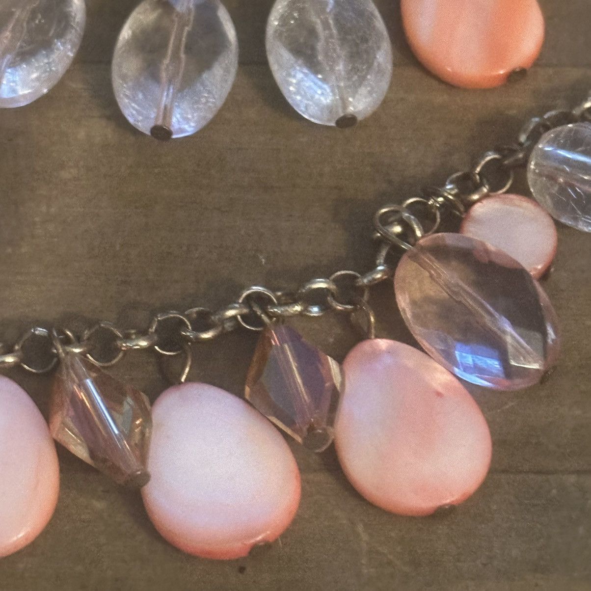 Other Gold tone layered bead and shell dangle necklace Size ONE SIZE - 3 Thumbnail