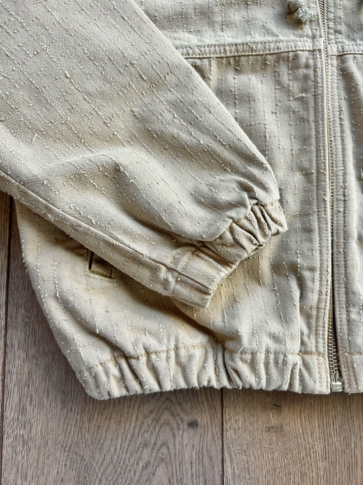 Stussy Stussy Canvas Needlepunch Work Jacket “Khaki” Small Size US S / EU 44-46 / 1 - 9 Thumbnail