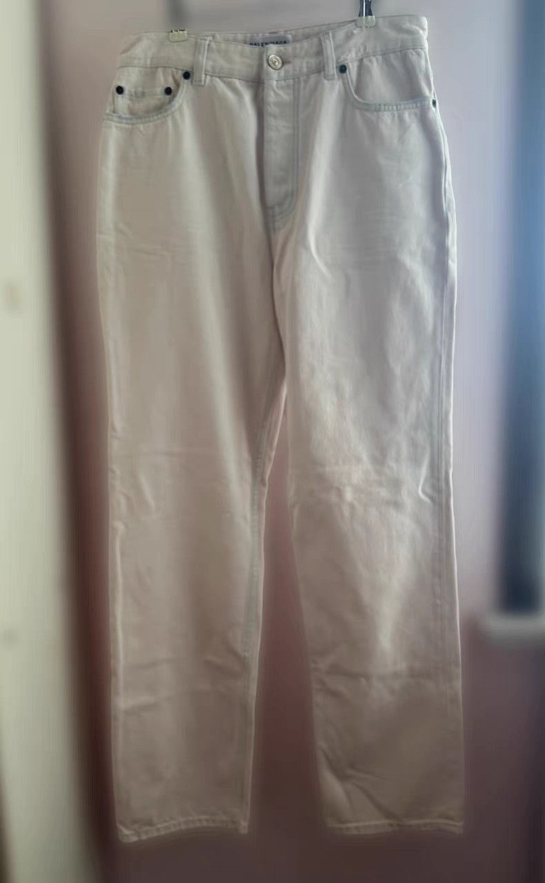 Balenciaga Balenciaga Vintage Washed Jeans。Q9 Size 24" / US 00 / IT 34 - 1 Thumbnail