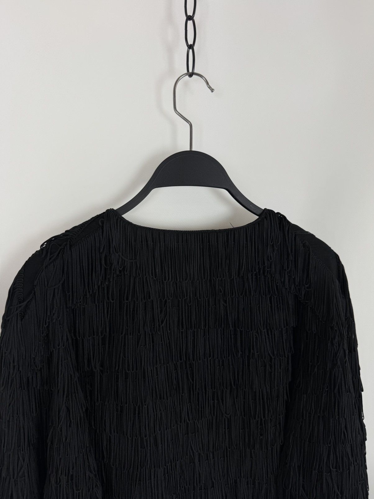 Katharine Hamnett London Vintage Katharine Hamnett London Loop Fringe Women’s Jacket Size M / US 6-8 / IT 42-44 - 13 Thumbnail