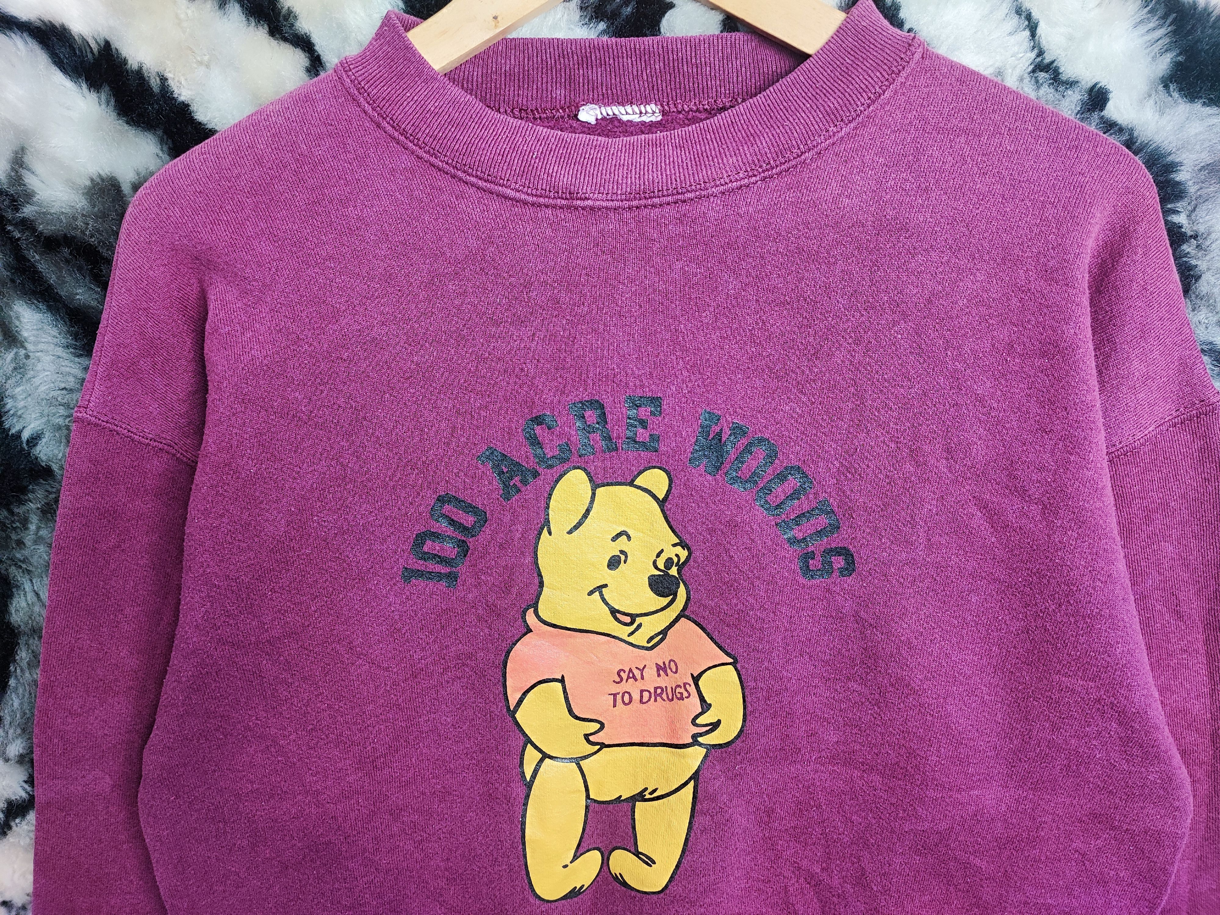 Disney VINTAGE 90S 100ACRE WOODS FDA WINNIE THE POOH NO TO DRUG Size US M / EU 48-50 / 2 - 3 Thumbnail