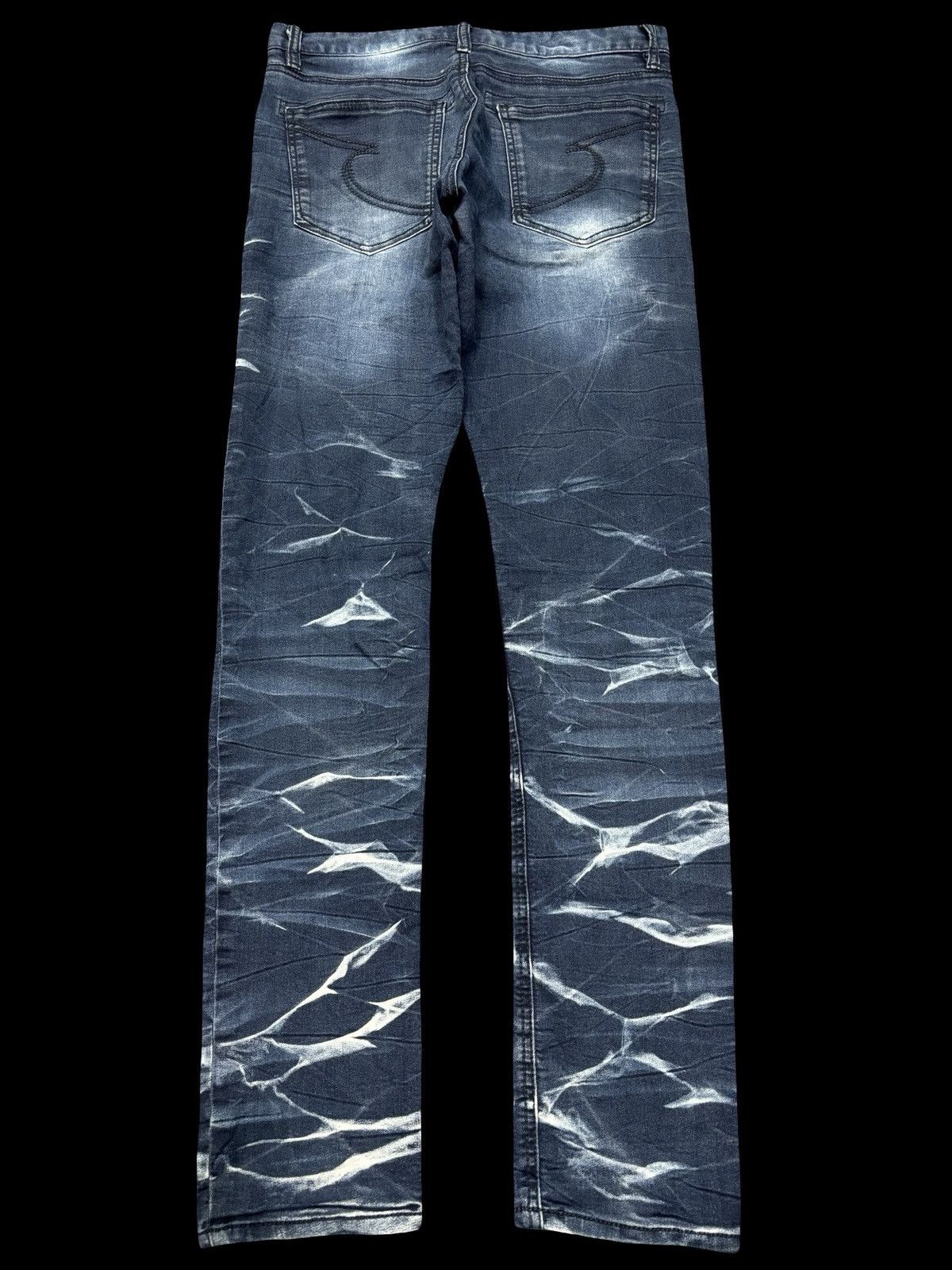 semanticdesign 💥Insane💥semanticdesign Sick Fades Skinny Stretch Pant F647 Size US 30 / EU 46 - 1 Thumbnail