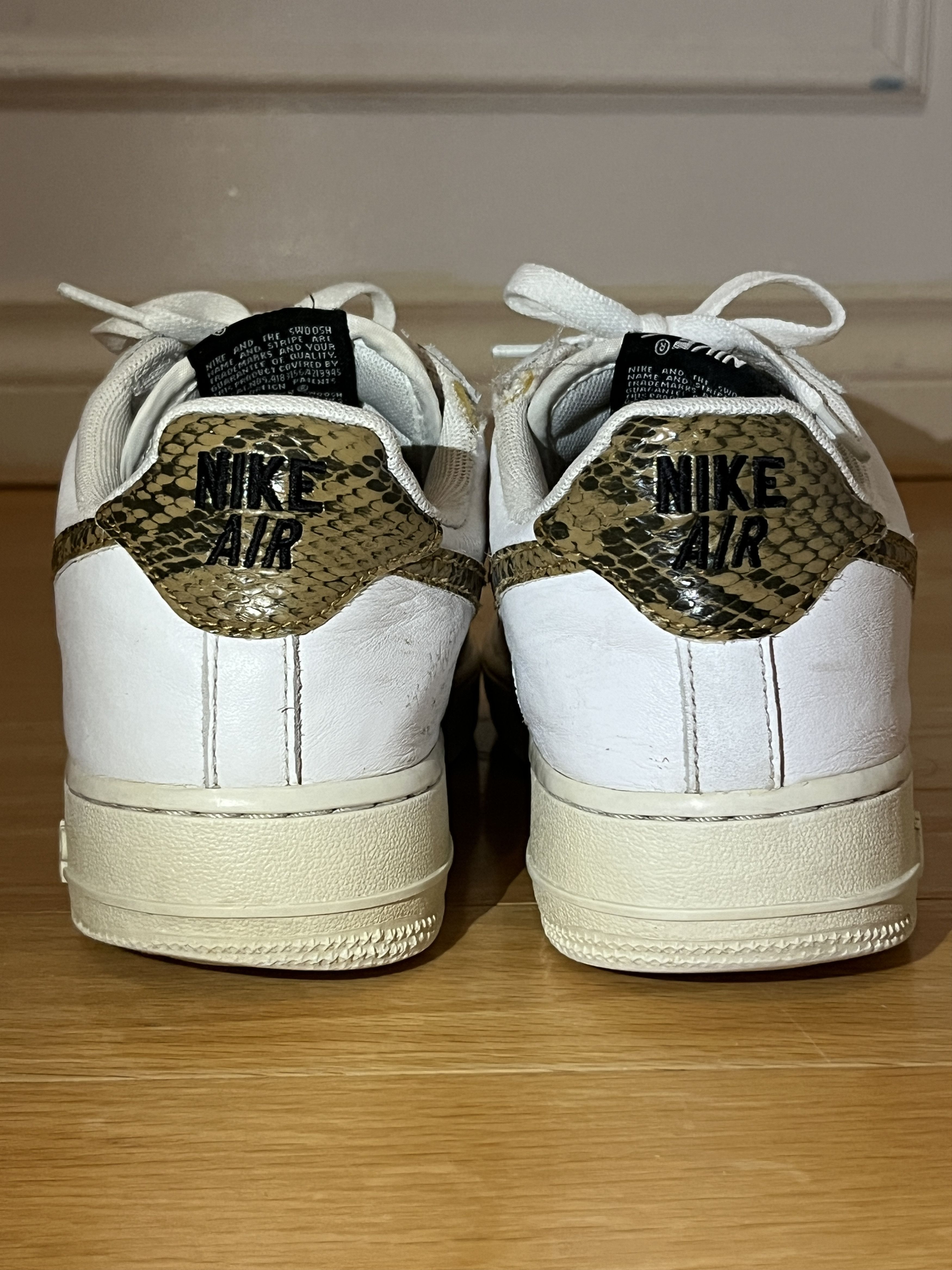 Nike Nike Air Force 1 Ivory Snake US7.5 Size US 7.5 / EU 40-41 - 4 Thumbnail
