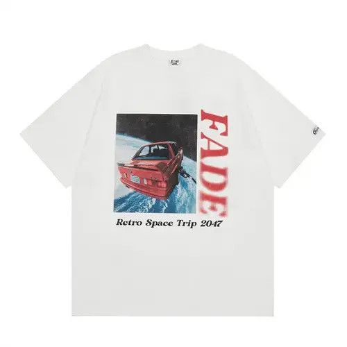 VIBE Hazuki x Miki Car print men's trendy casual round neck tee Size US L / EU 52-54 / 3 - 6 Thumbnail