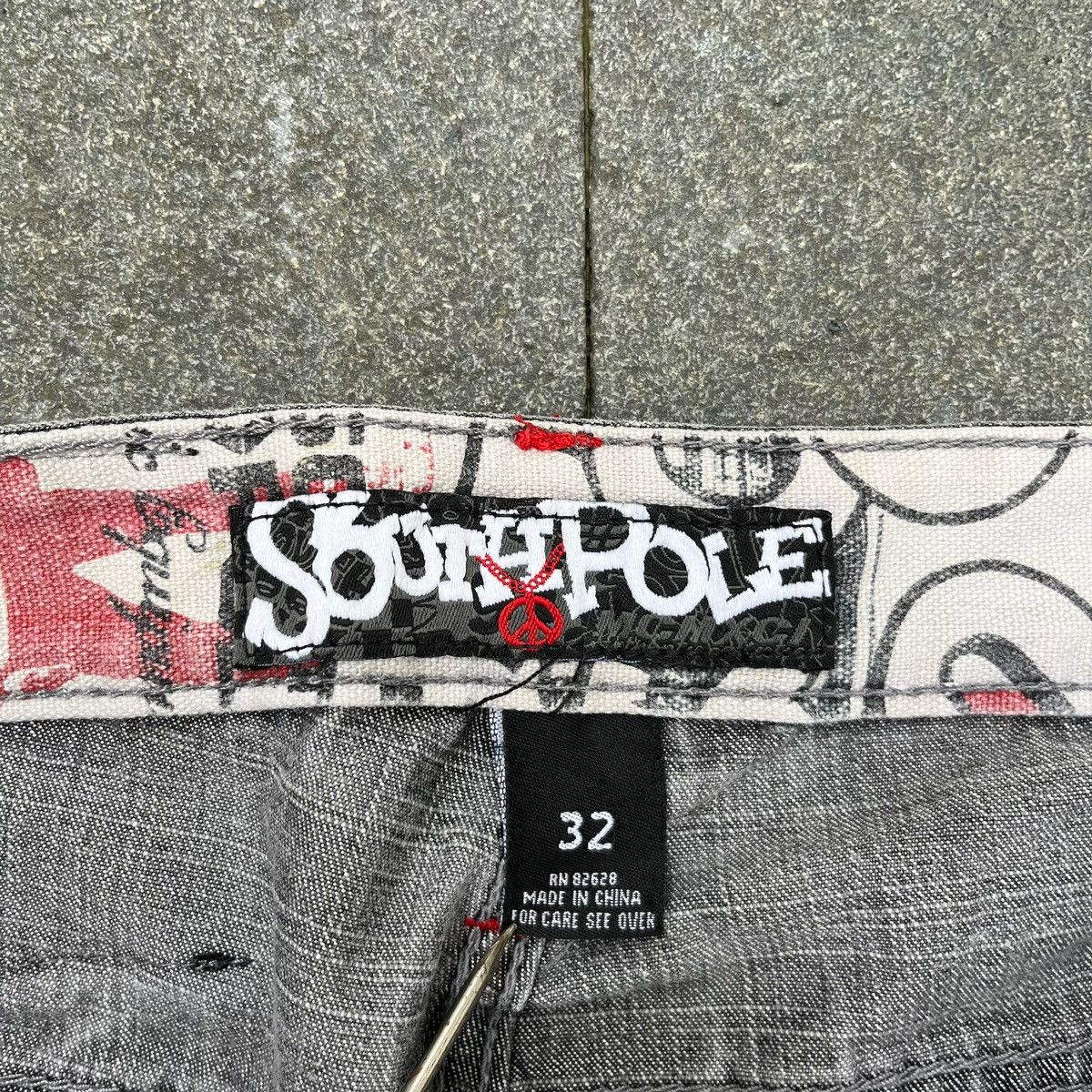 Southpole × Vintage Crazy Vintage South Pole Embroidered Denim Jeans Size US 32 / EU 48 - 3 Thumbnail