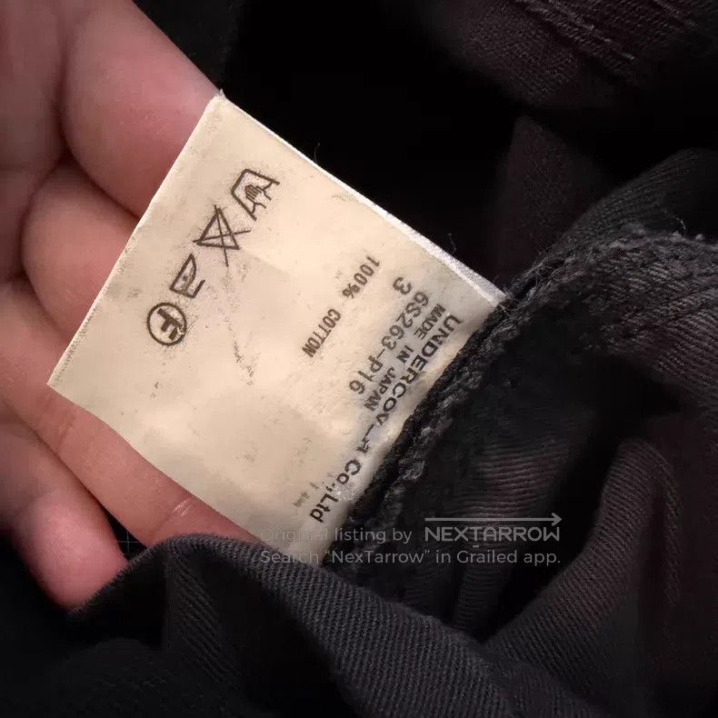 Undercover Undercover size 3 06 SS T Portrait Patch Patchwork Black Pa Size US 30 / EU 46 - 3 Thumbnail