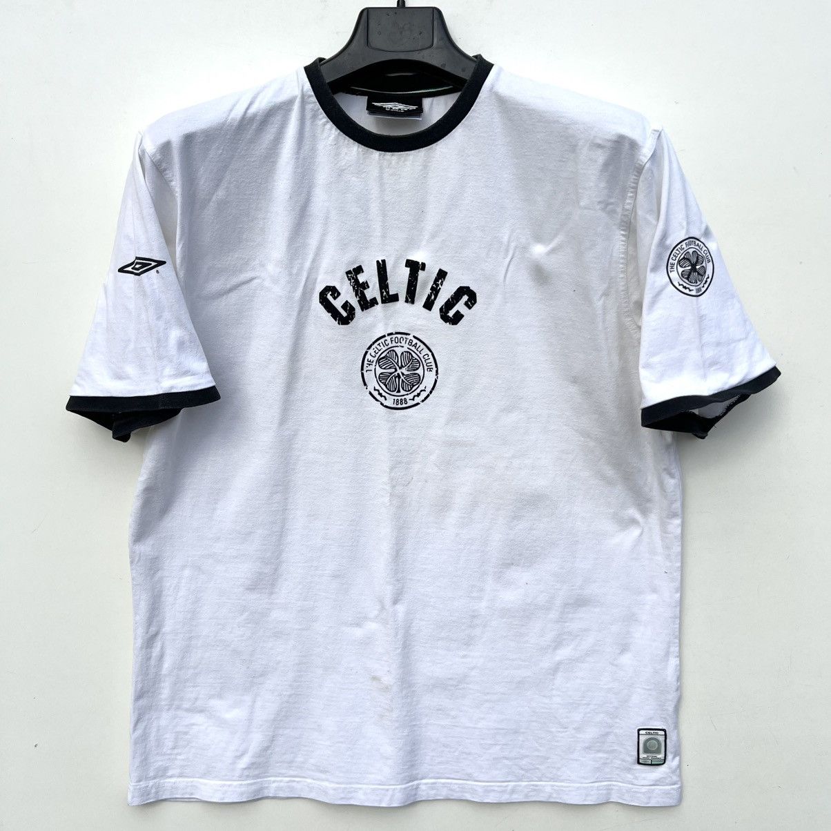 Umbro Celtic umbro vintage football club soccer t shirt Size US XL / EU 56 / 4 - 1 Thumbnail