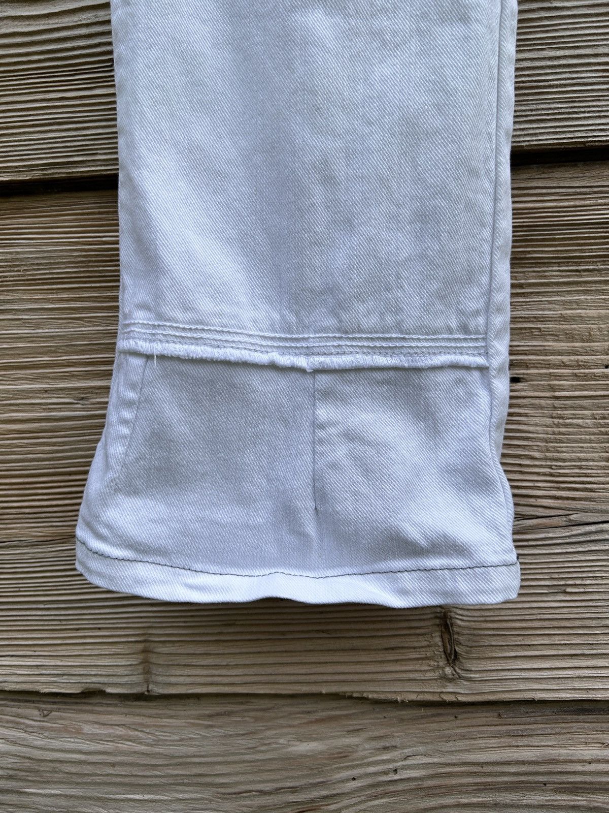 Marithe + Francois Girbaud Vintage Marithe Francois Girbaud Flare Denim Jeans Size 30" / US 8 / IT 44 - 6 Thumbnail