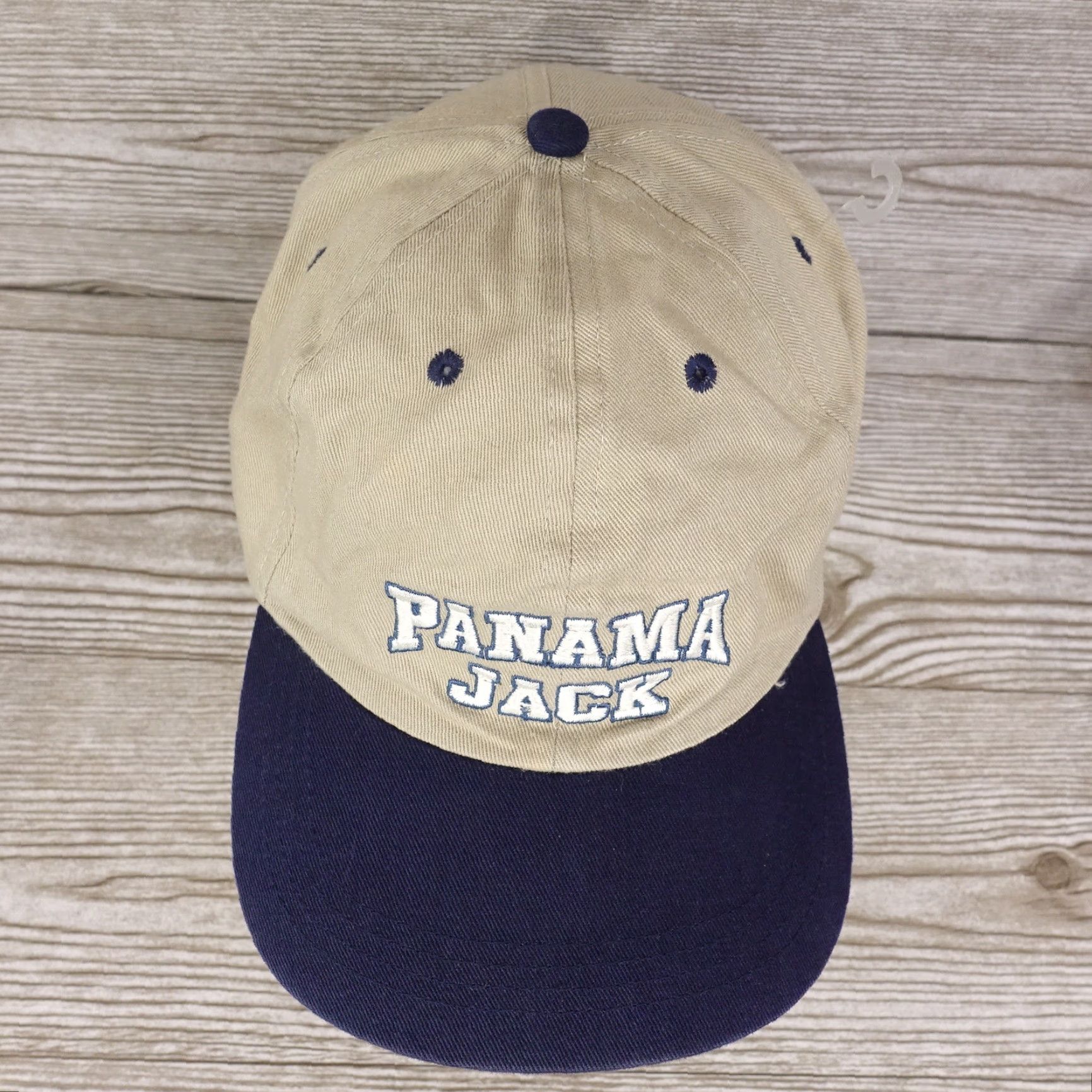 Panama Jack PANAMA JACK BASEBALL CAP ADJUSTABLE TAN BEIGE UNISEX ADULTS Size ONE SIZE - 3 Thumbnail