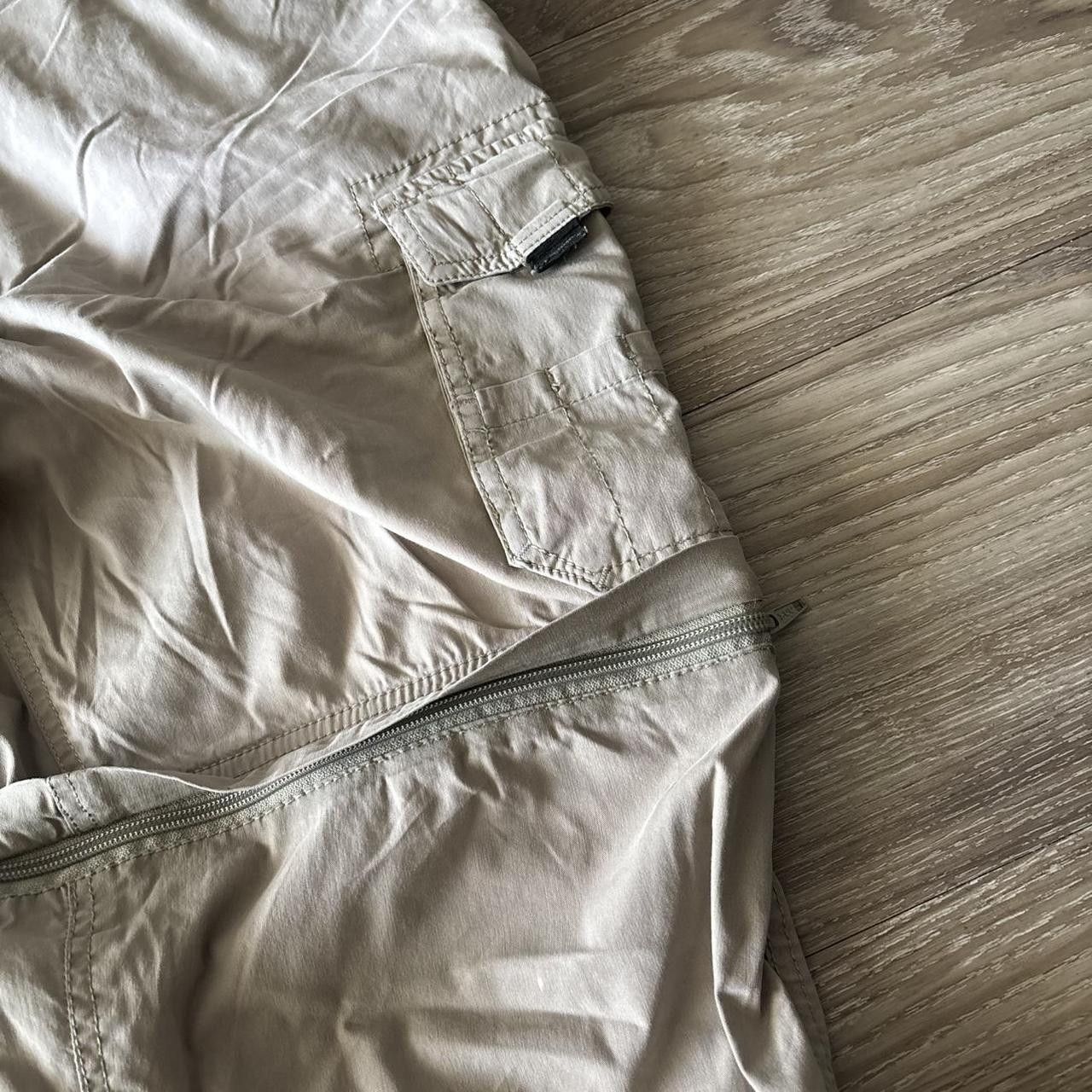 Vintage Crazy Vintage Y2K/2000s Khaki Cream Streetwear Workwear Utility Cargo Pants/Shorts! 34x30 Size US 34 / EU 50 - 6 Thumbnail