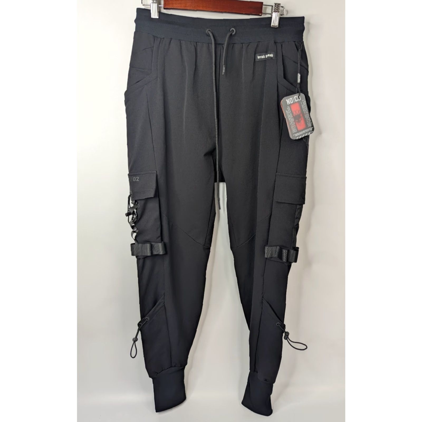 Vintage NWT No Conformity Co. NoCo Utility Joggers Activewear Cargo Pants Men's Large Size US 33 - 2 Thumbnail
