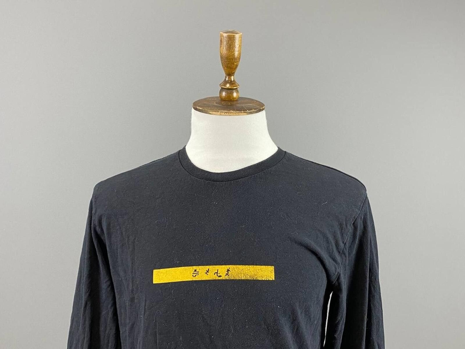 Edwin Edwin Black Crew Neck Big Back Logo Top Sweater Size L Size US L / EU 52-54 / 3 - 2 Thumbnail
